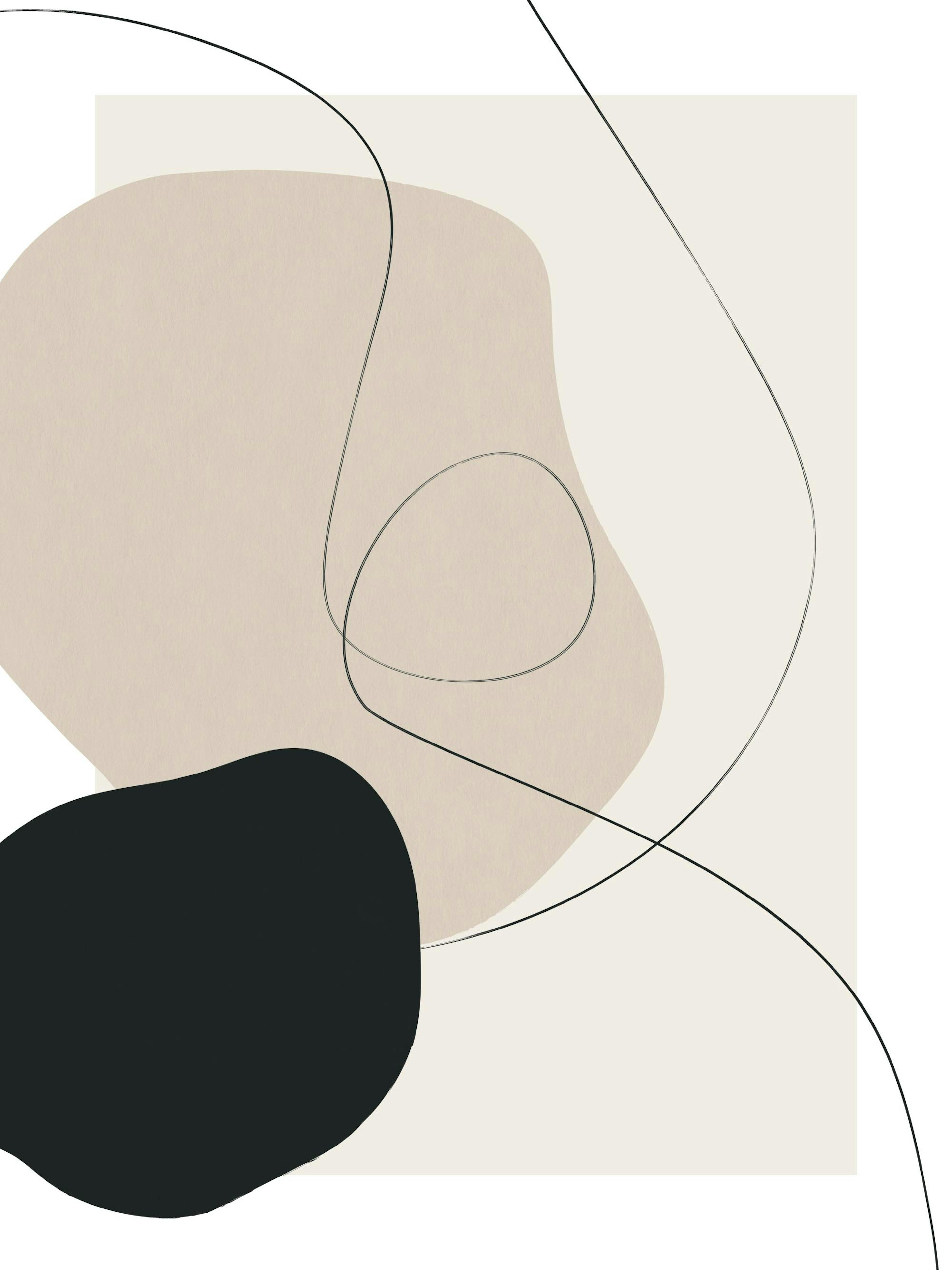 Boho Shapes Poster 0