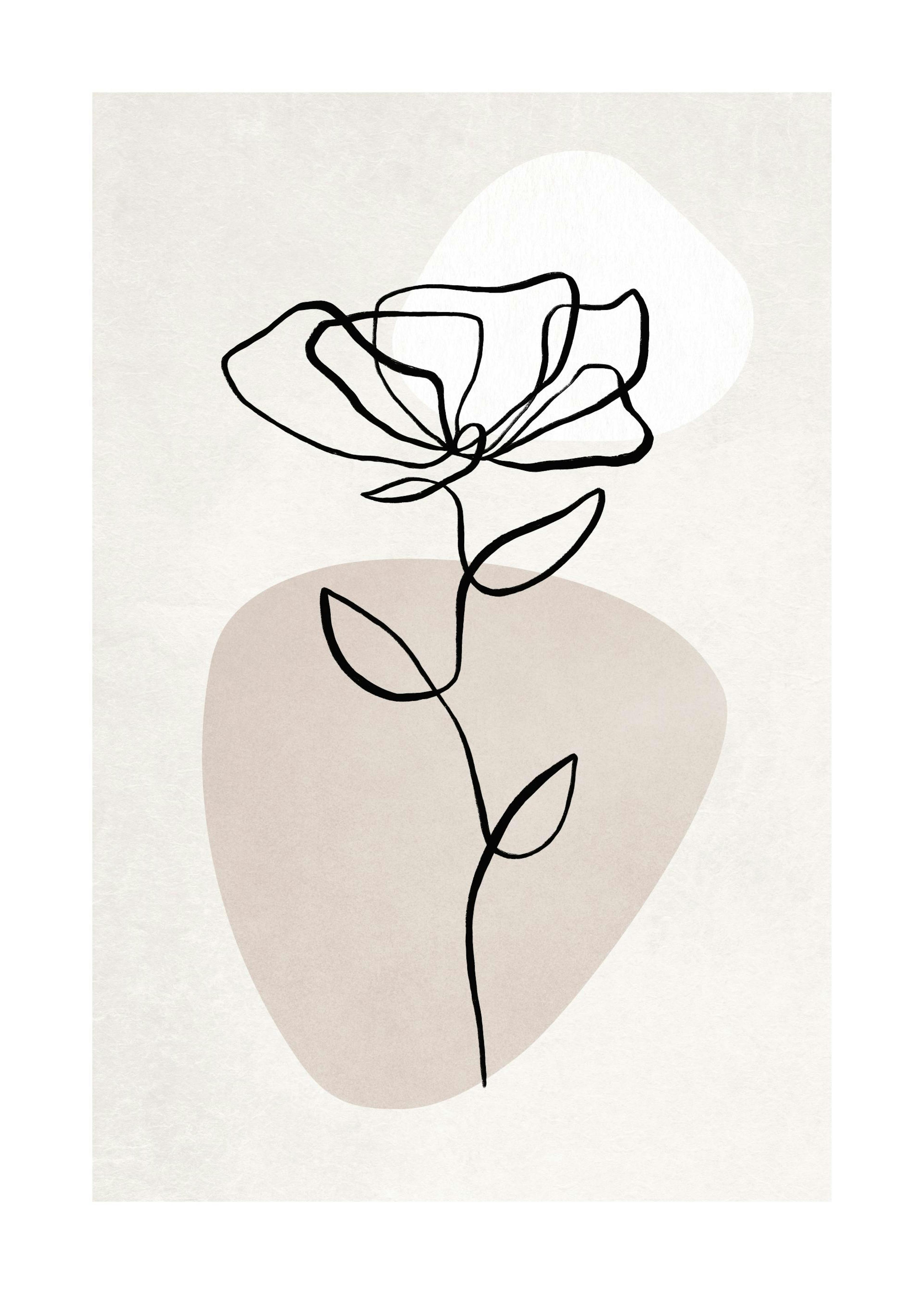 Botanical Lines No1 Print 0