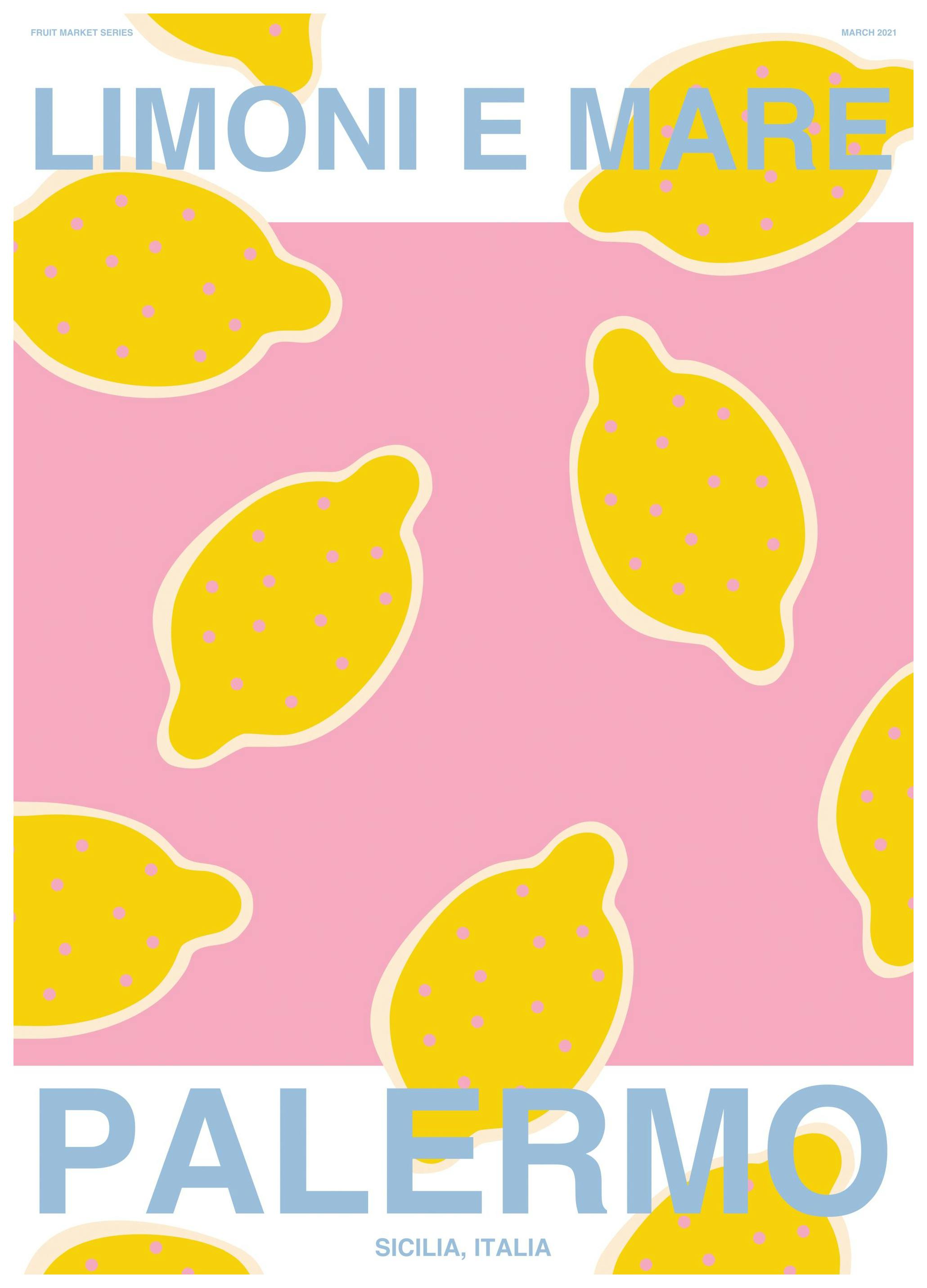 Palermo Poster (30x40 cm) - Eten
