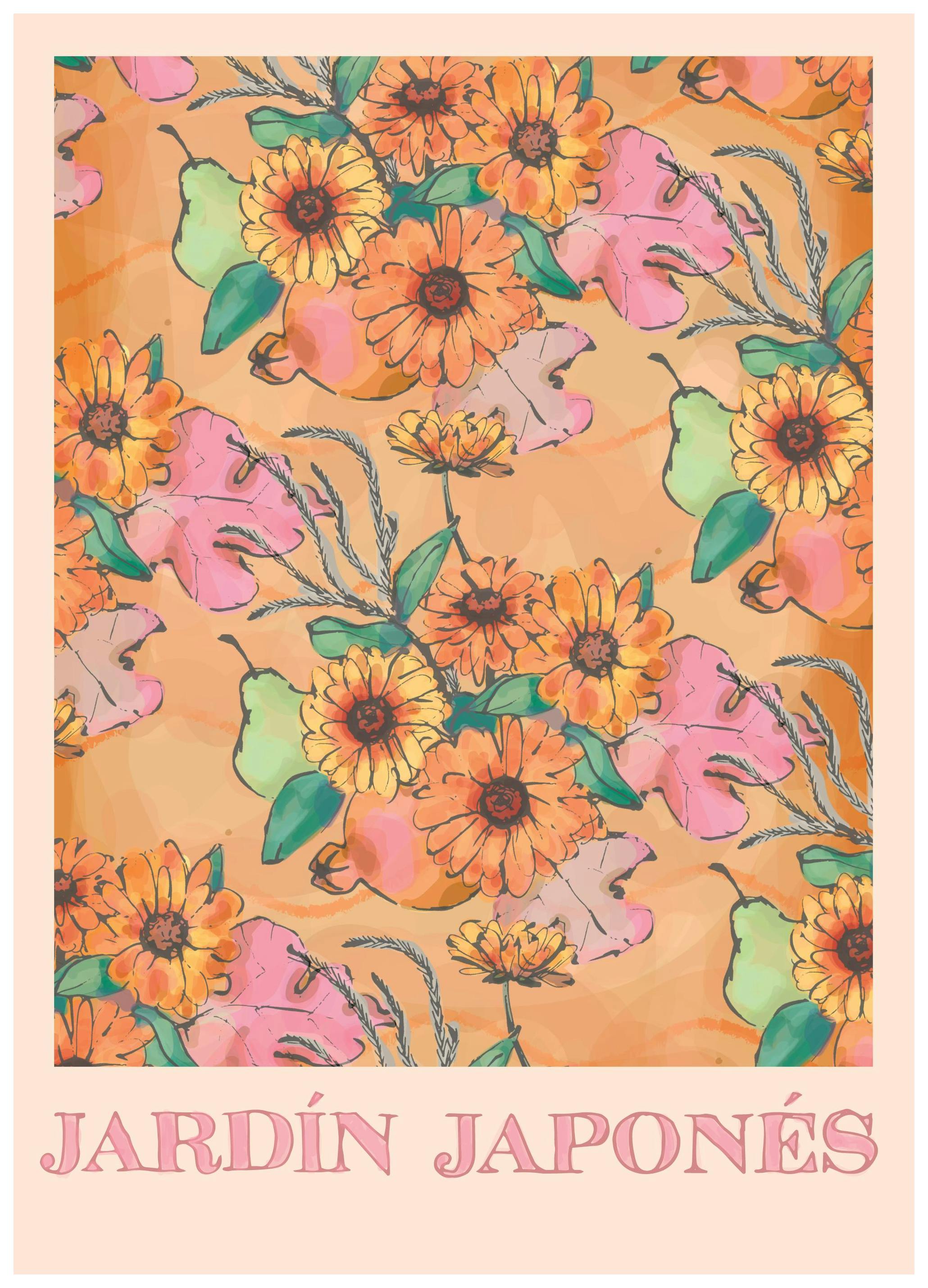 Jardin Japones Print (30x40 cm)