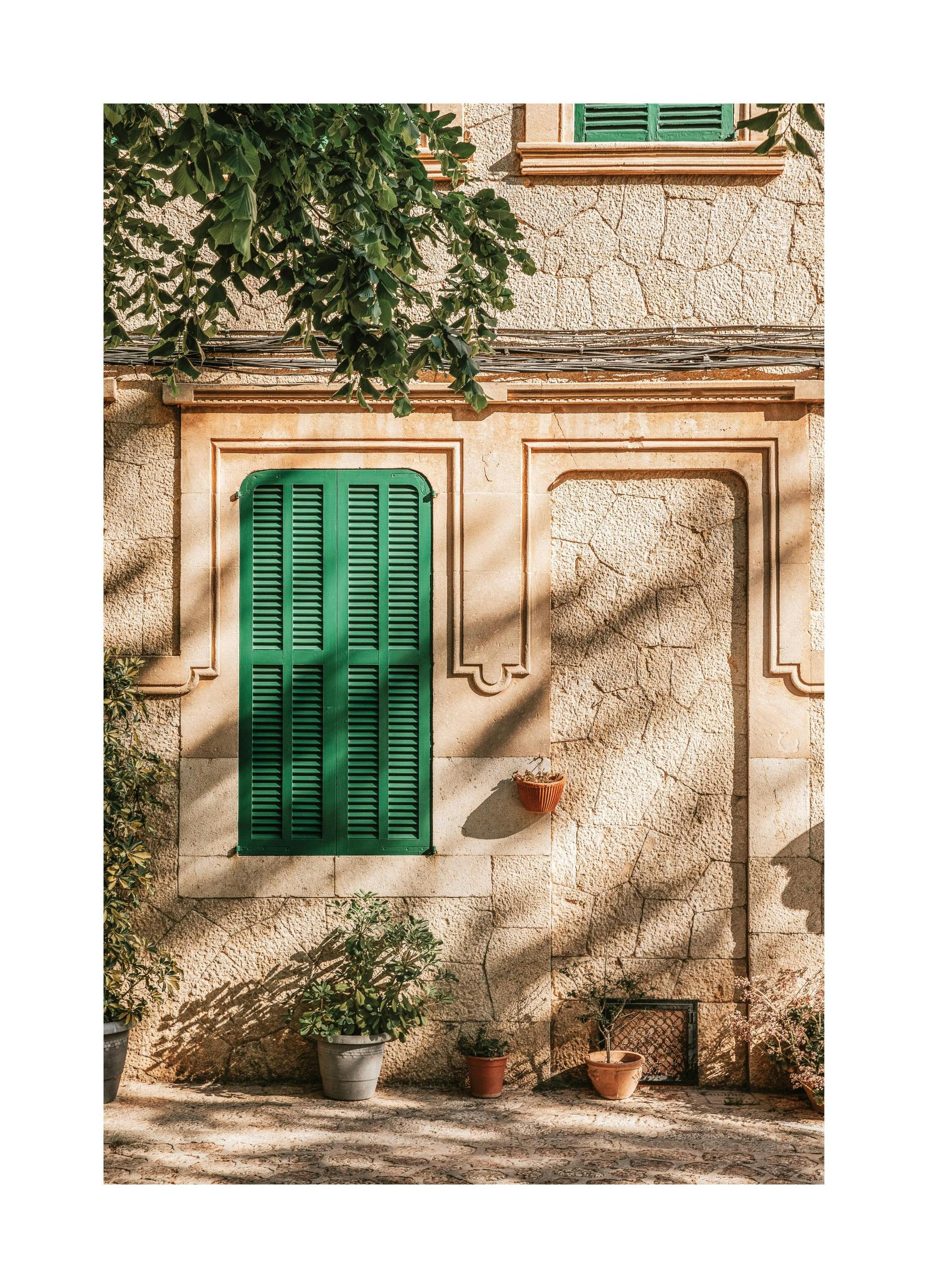 Prints - Green Window Print (50x70 cm) - Photography prints