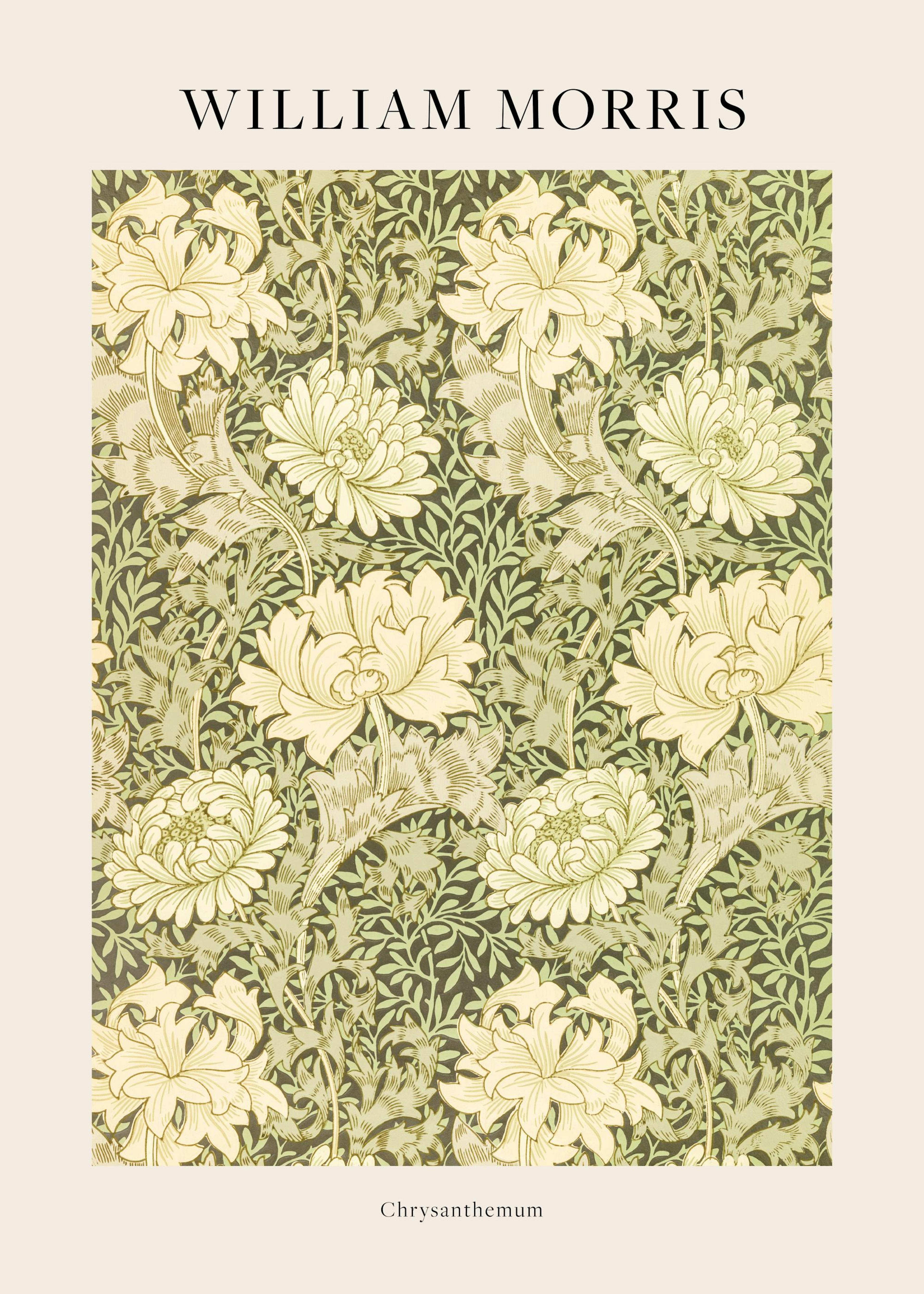 William Morris - Chrysanthemum Plakat 0