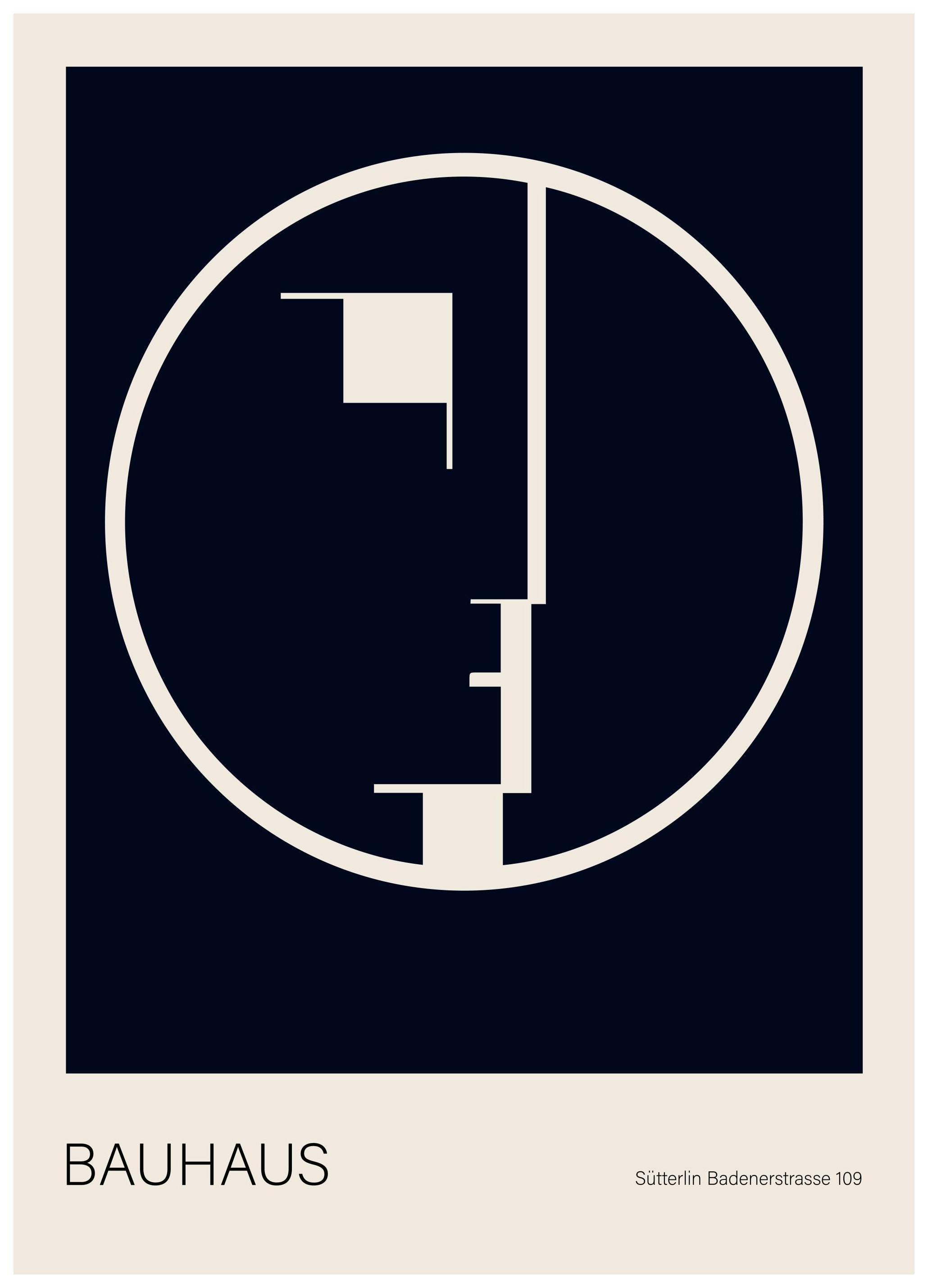 Bauhaus Poster Plakat (70x100 cm) - Plakater > Malerier fra kjente kunstnere > Bauhaus Poster