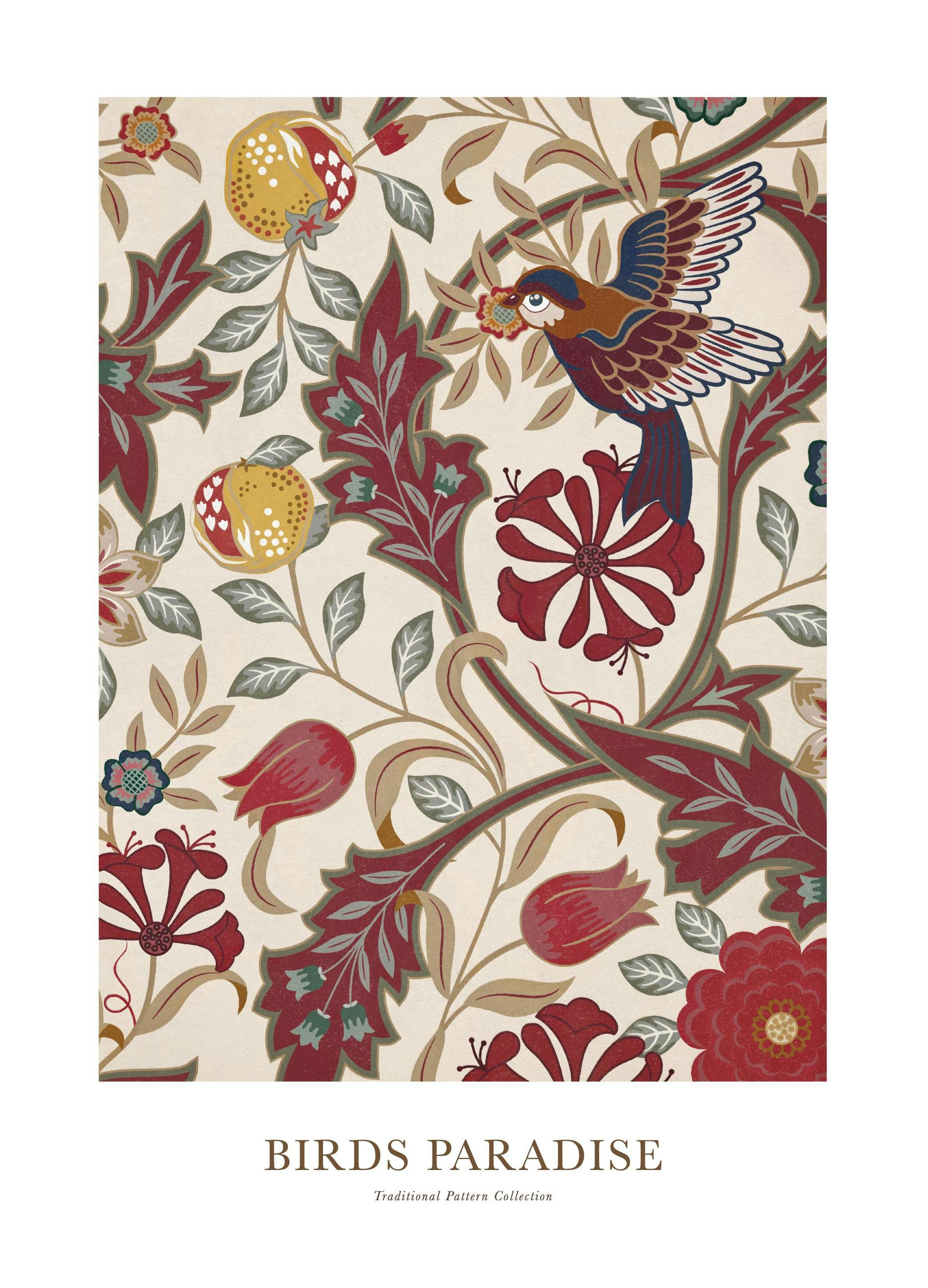 Birds Paradise Print (21x30 cm)