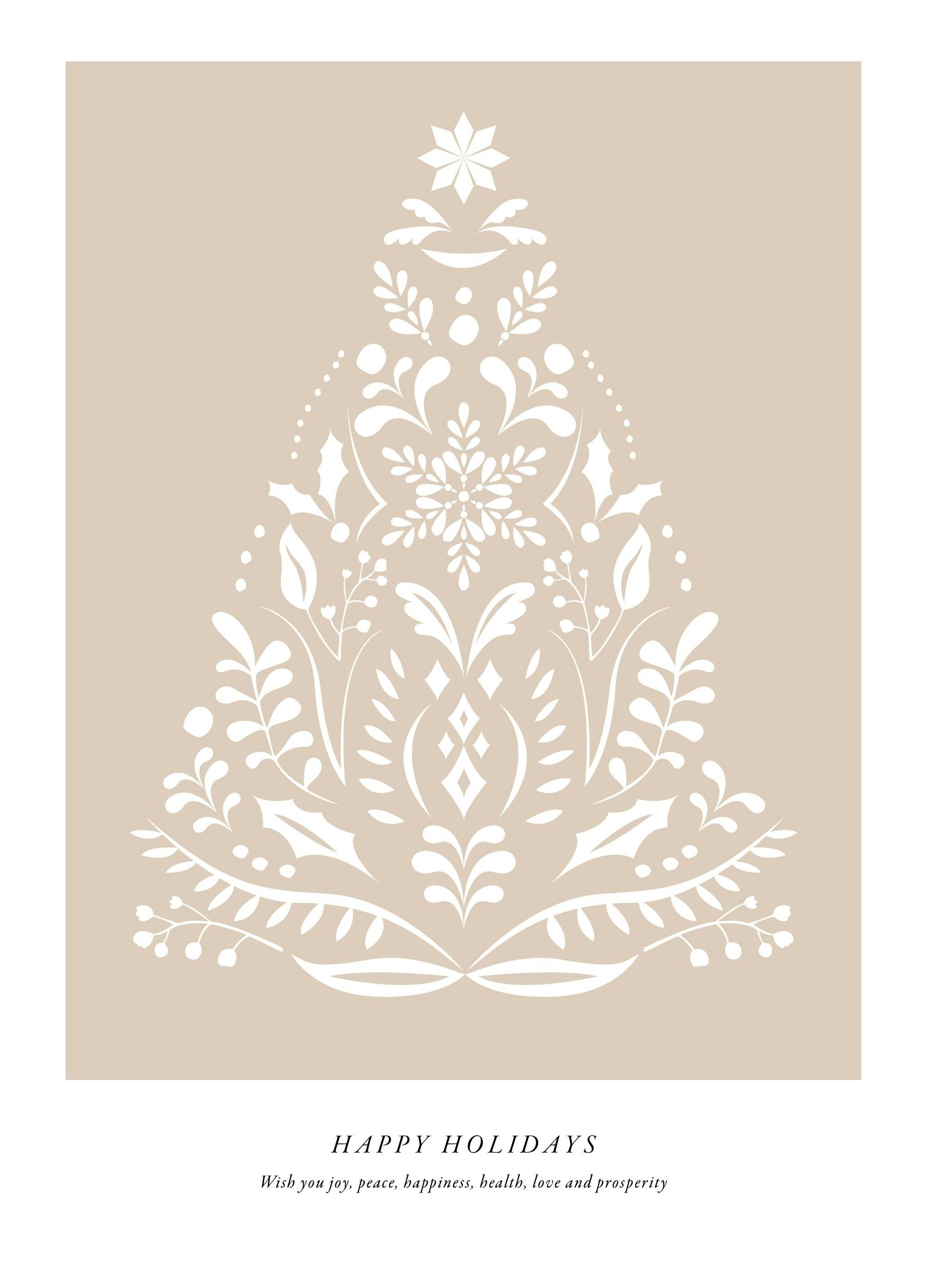 Happy Holidays No1 Print (13x18 cm)