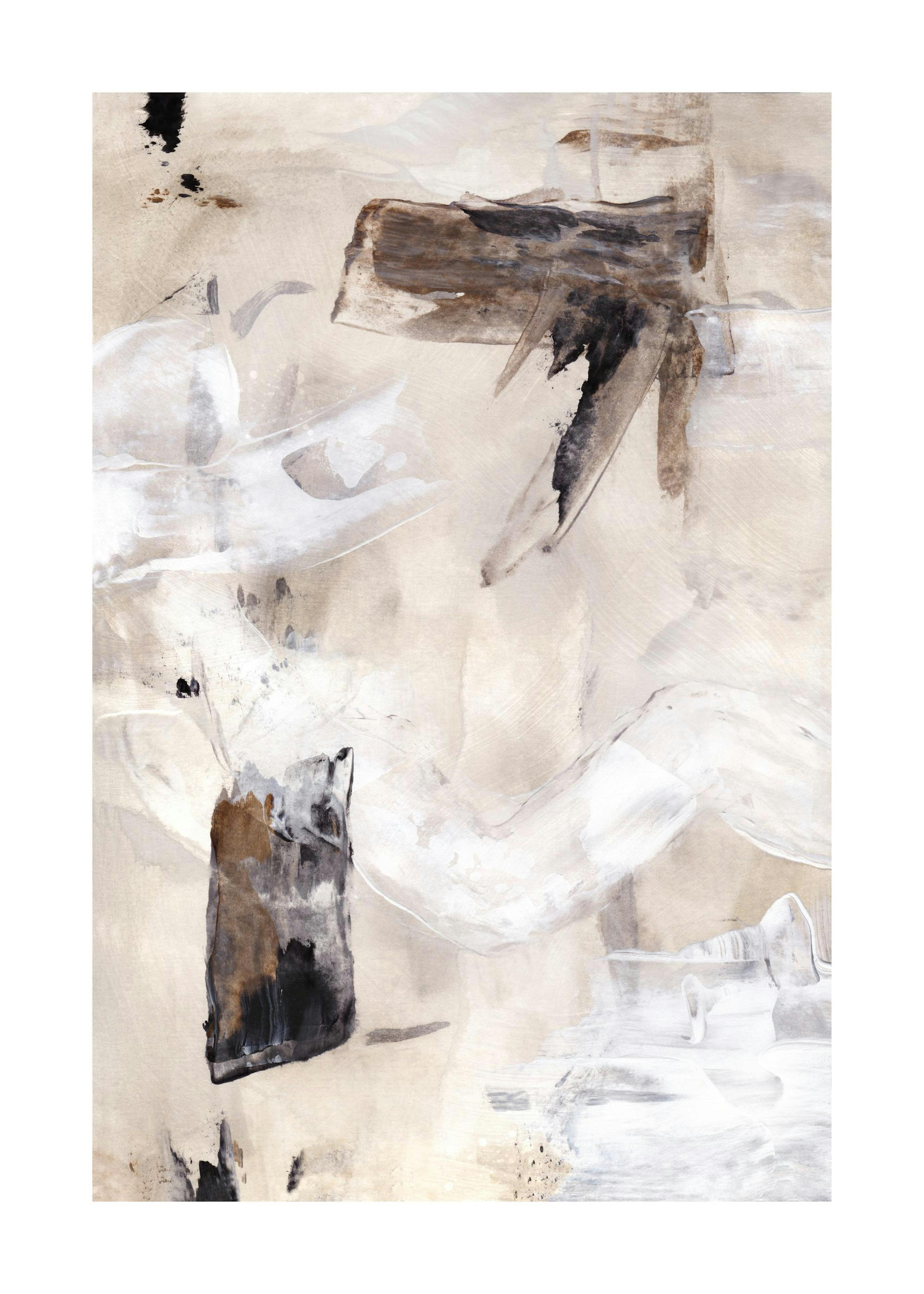 Beige Painting No1 Plakat 0