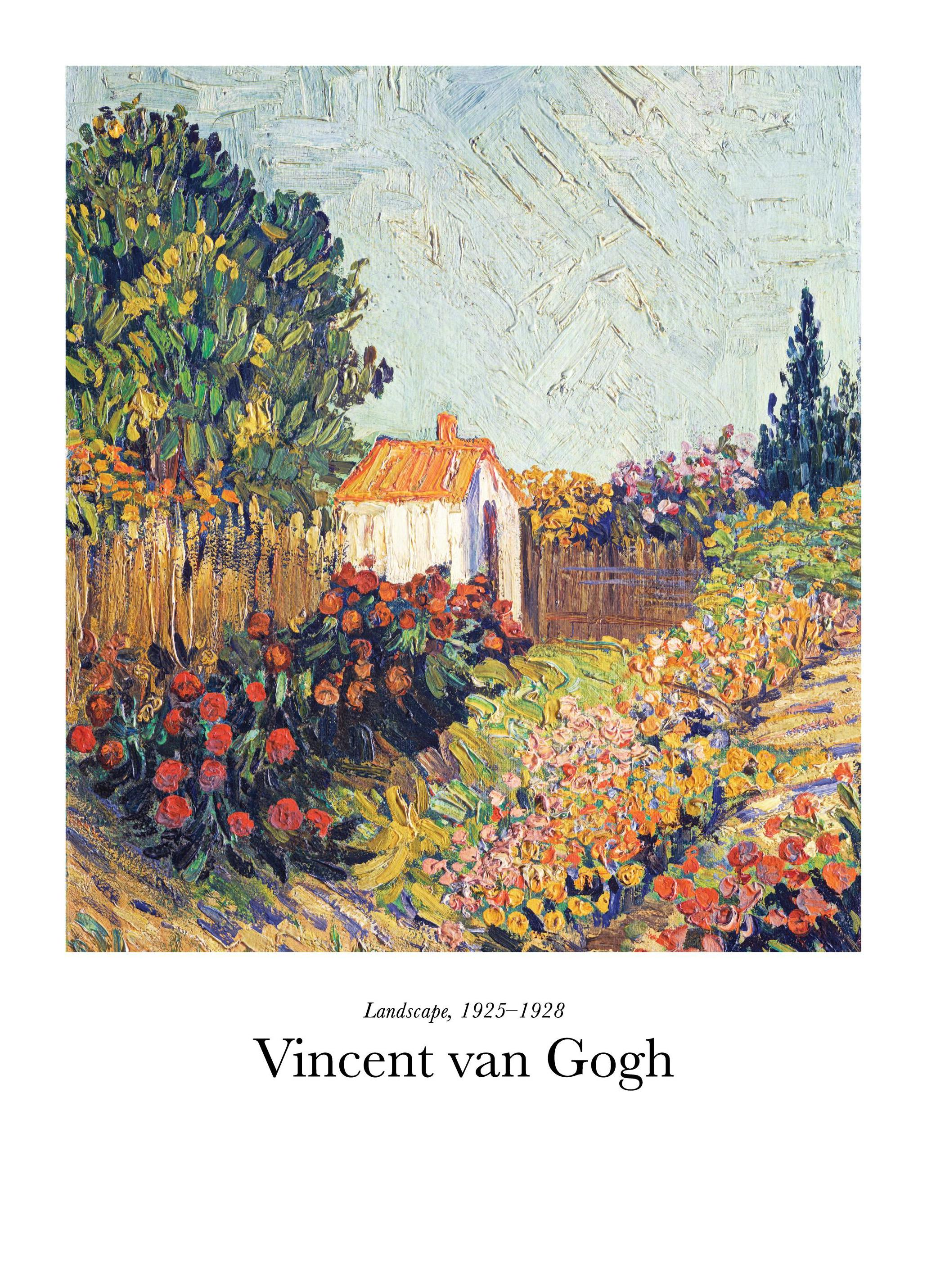 Van Gogh - Landscape Poster (30x40 cm)