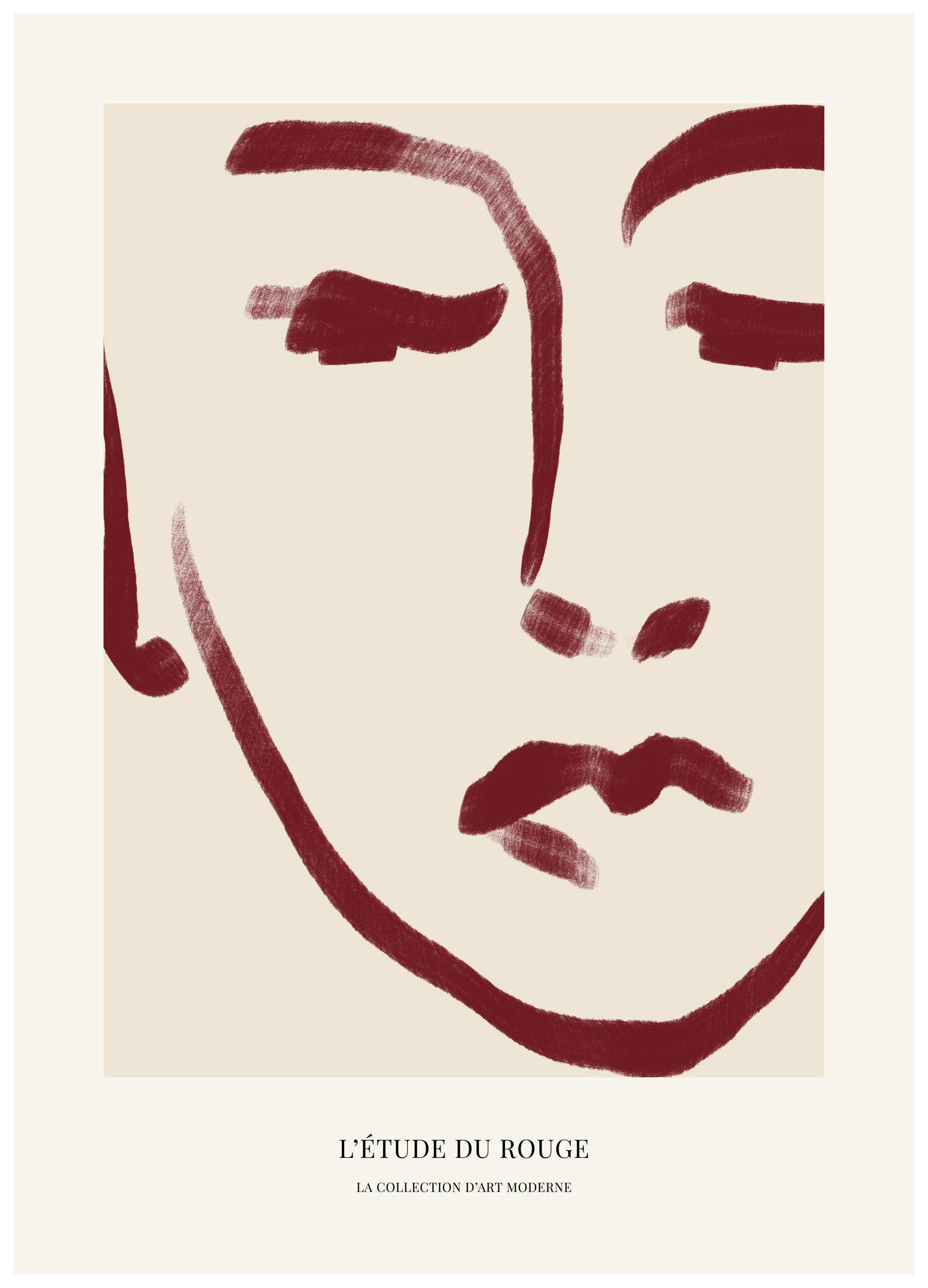 Rouge No2 Poster (50x70 cm)