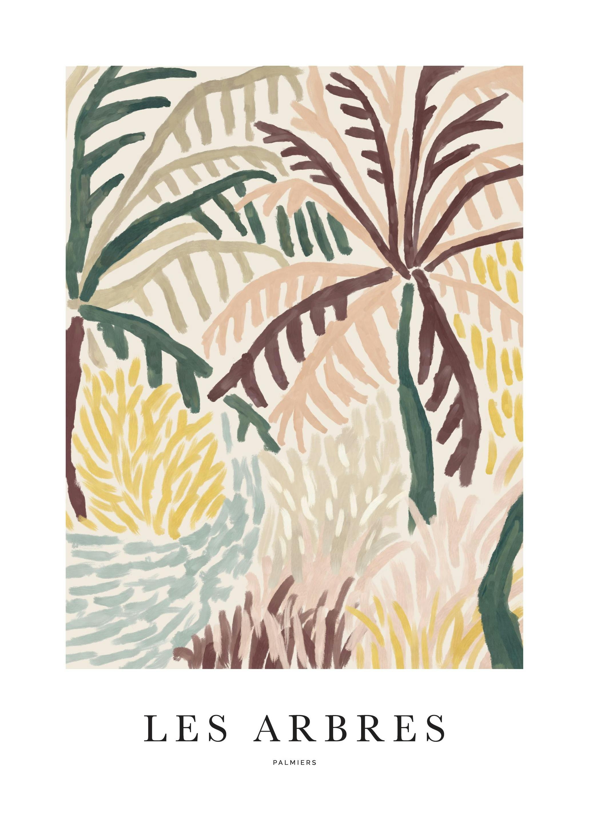 Les Arbres Print (70x100 cm)