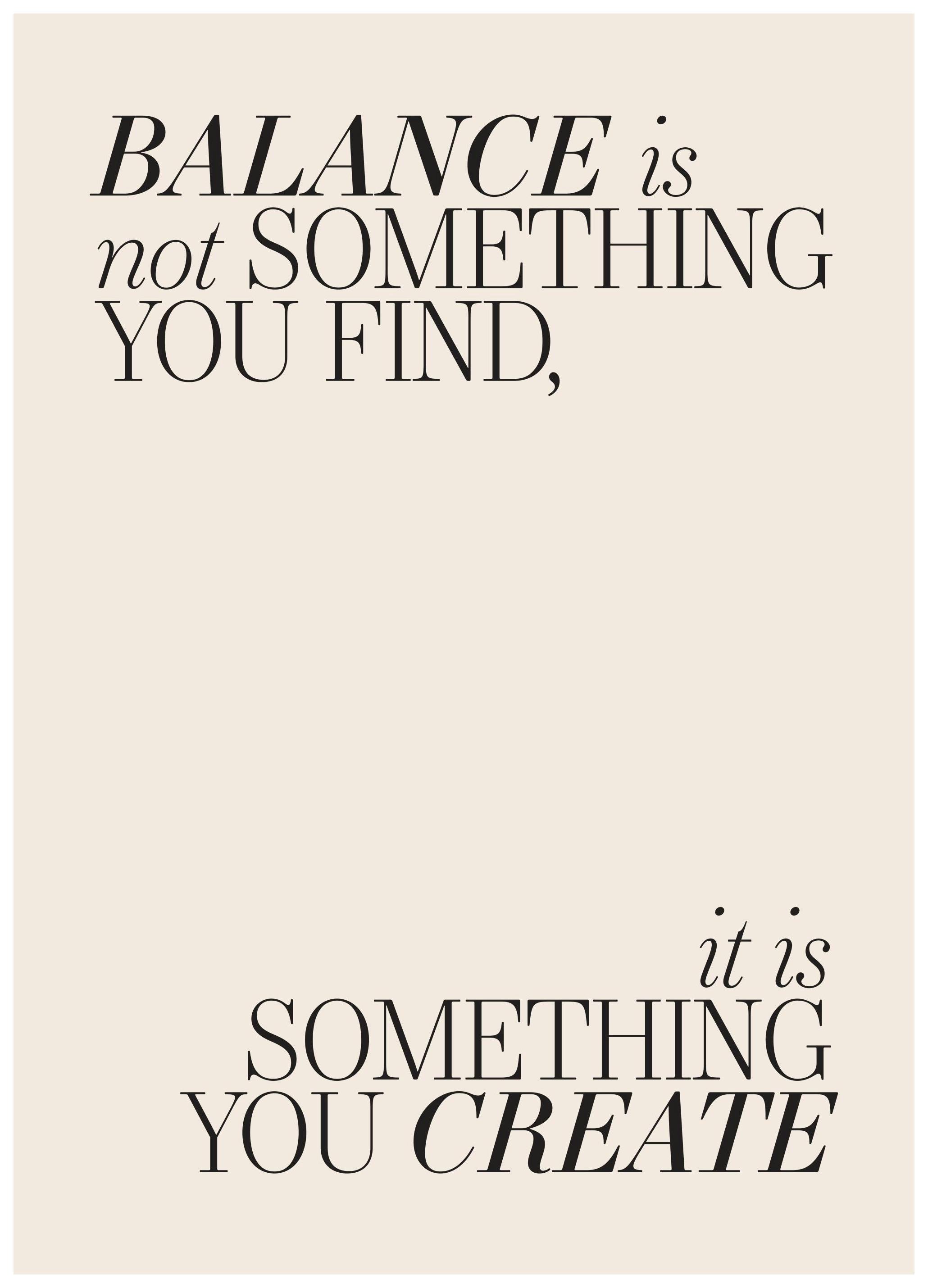 Something You Create Print (50x70 cm)