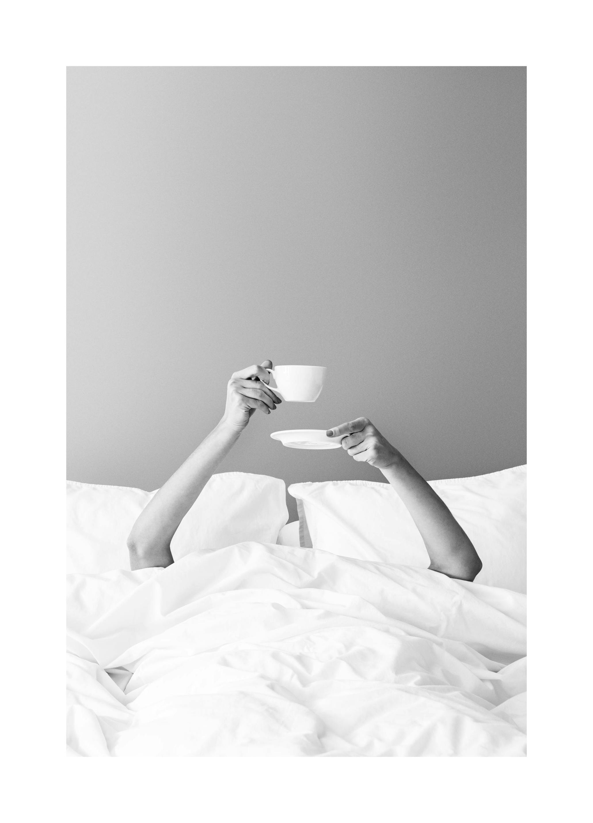 Breakfast in Bed Poster (30x40 cm)