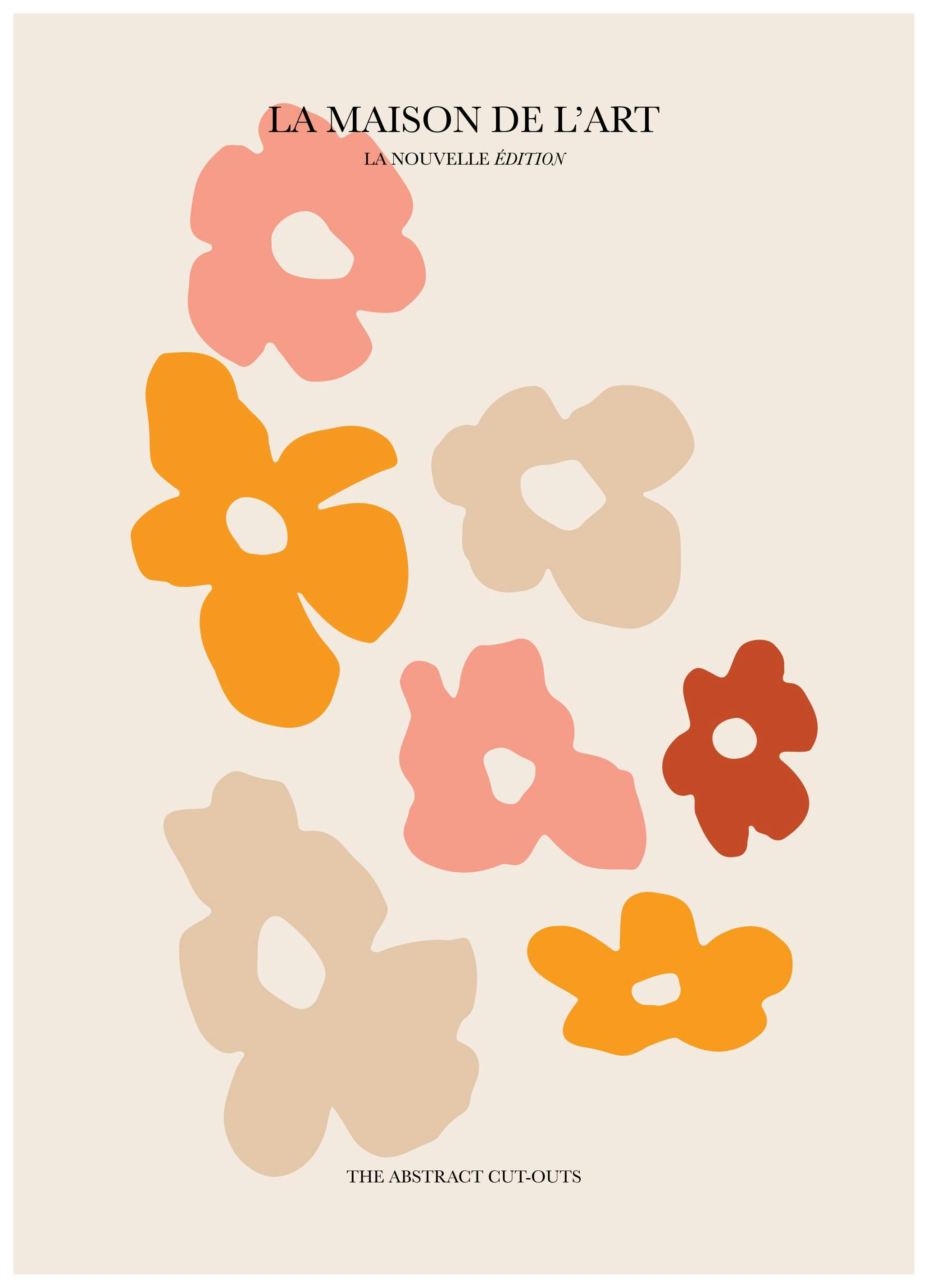 The Floral Cut-Outs Print (30x40 cm)