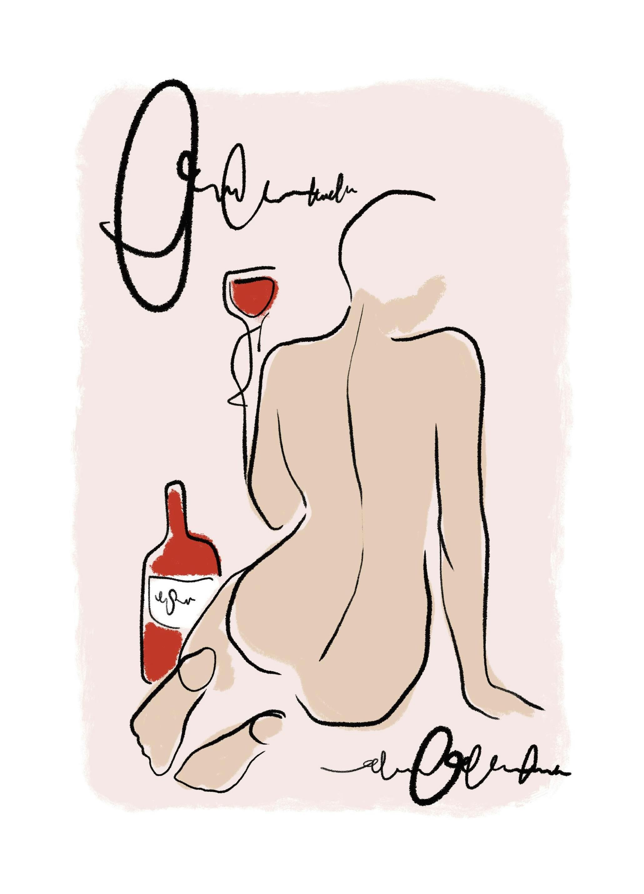 Pink Lady Poster (30x40 cm)-Poster