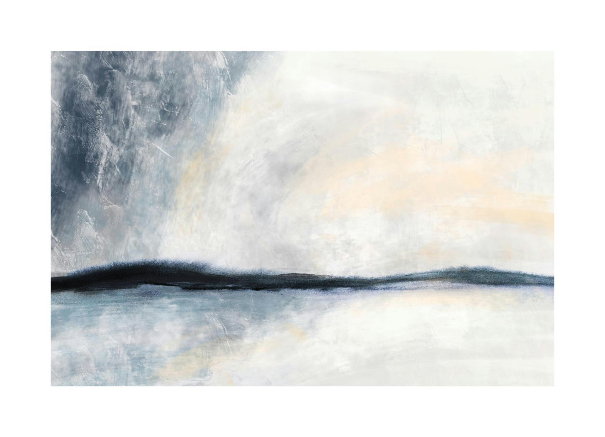 Textured Landscape No1 Plakat (30x40 cm)