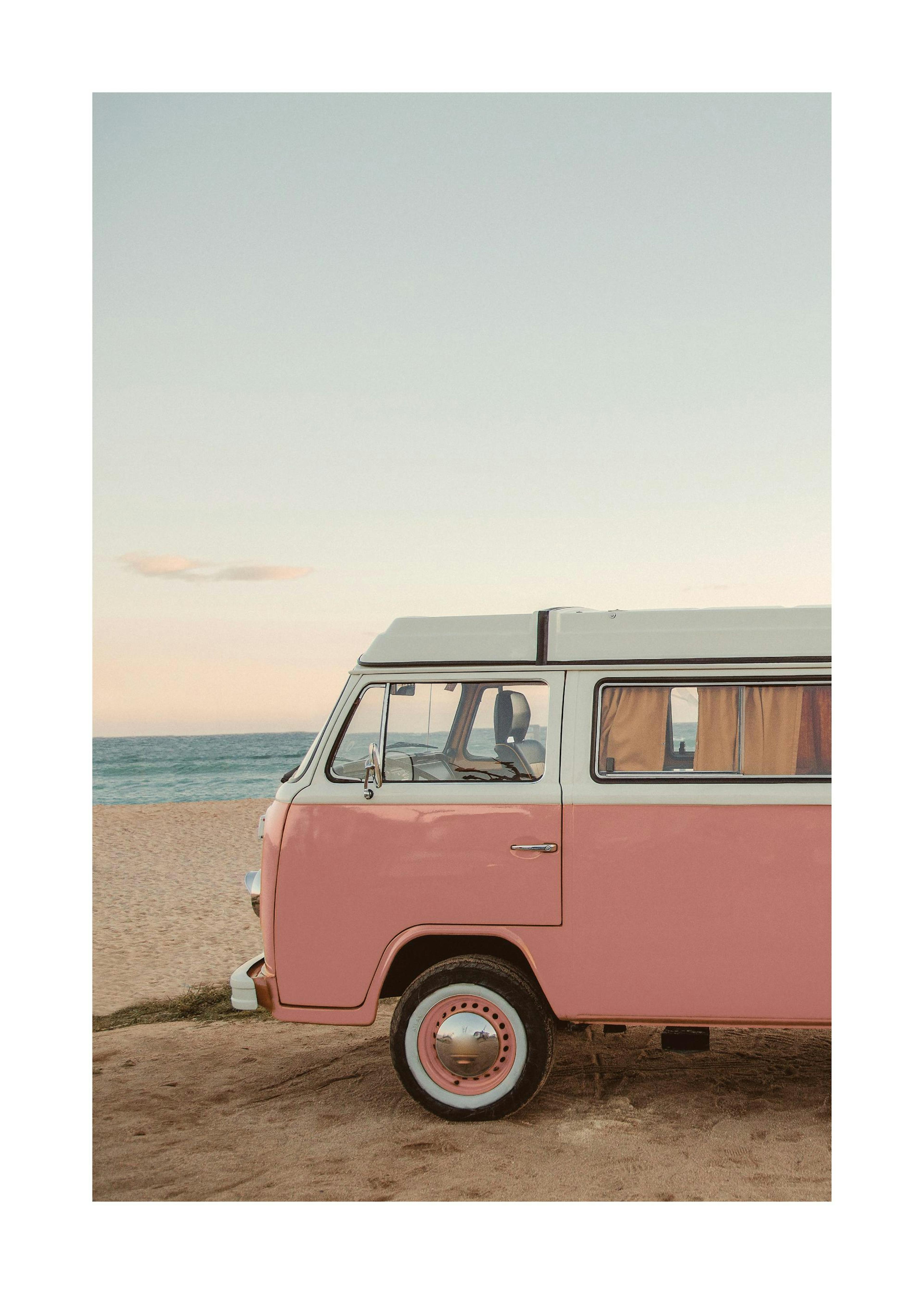 Pink Van Print 0