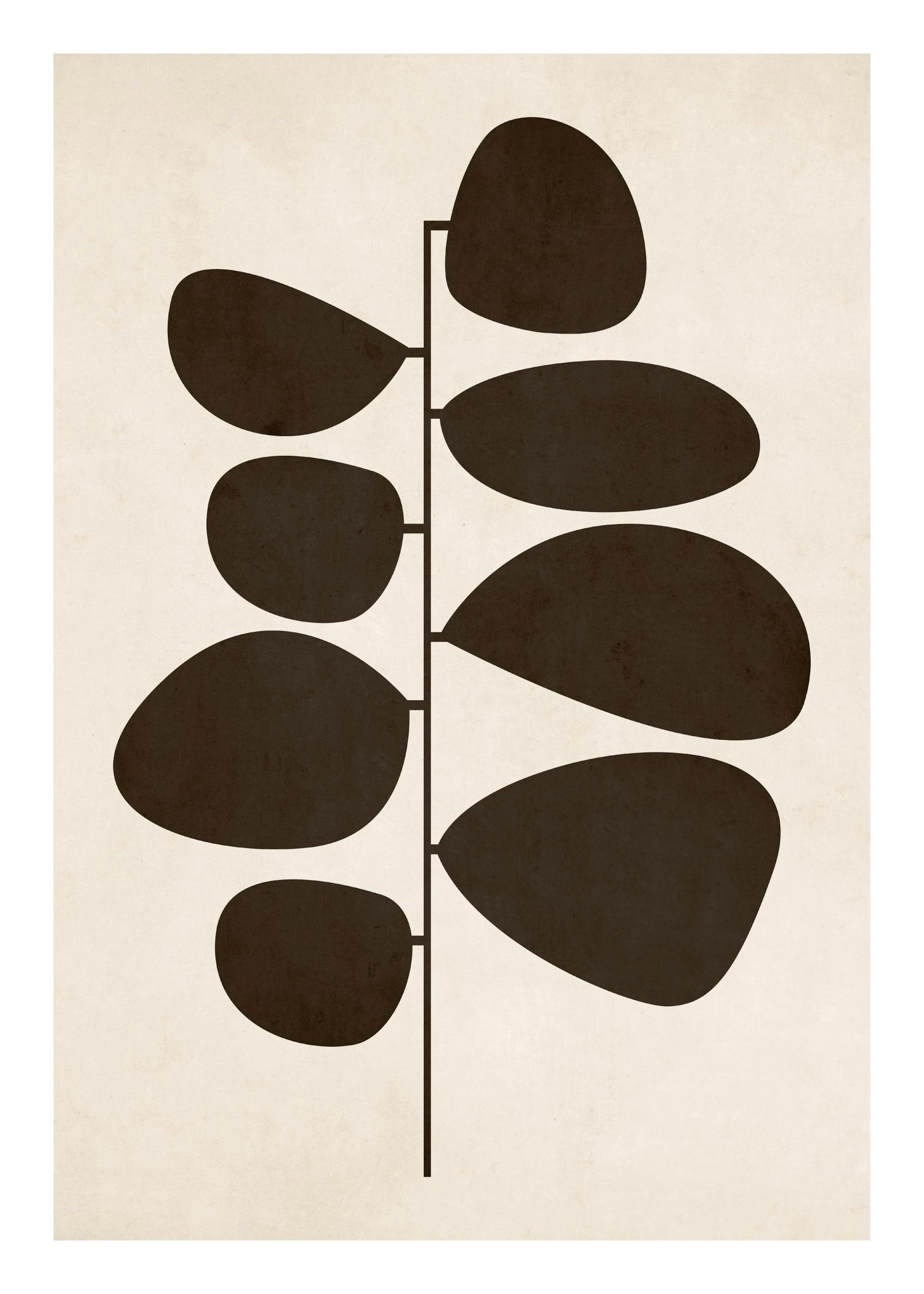 Retro Botanical Plakat 0