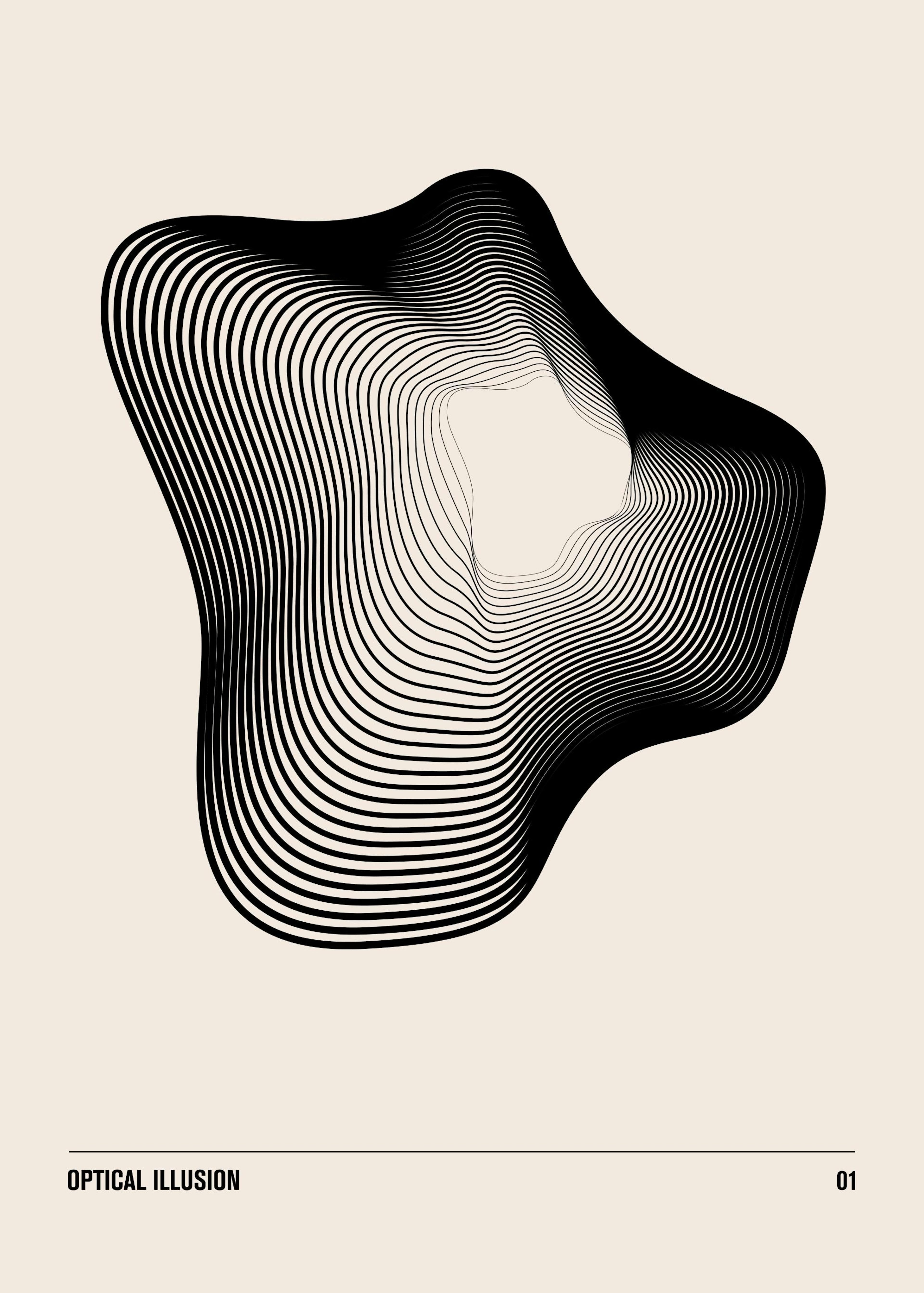 Optical Illusion No1 Plakat 0