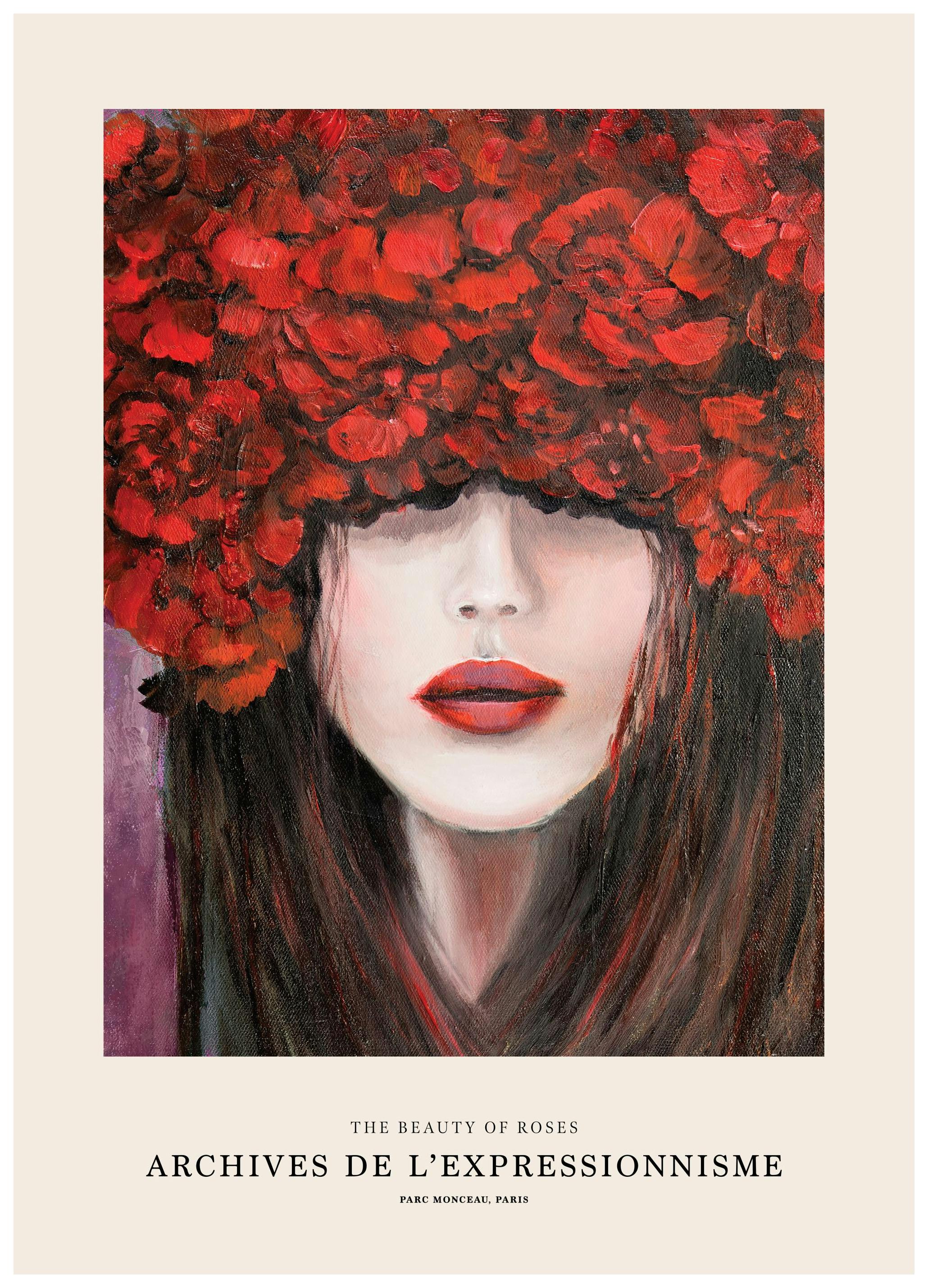 The Beauty of Roses Affiche (50x70 cm)