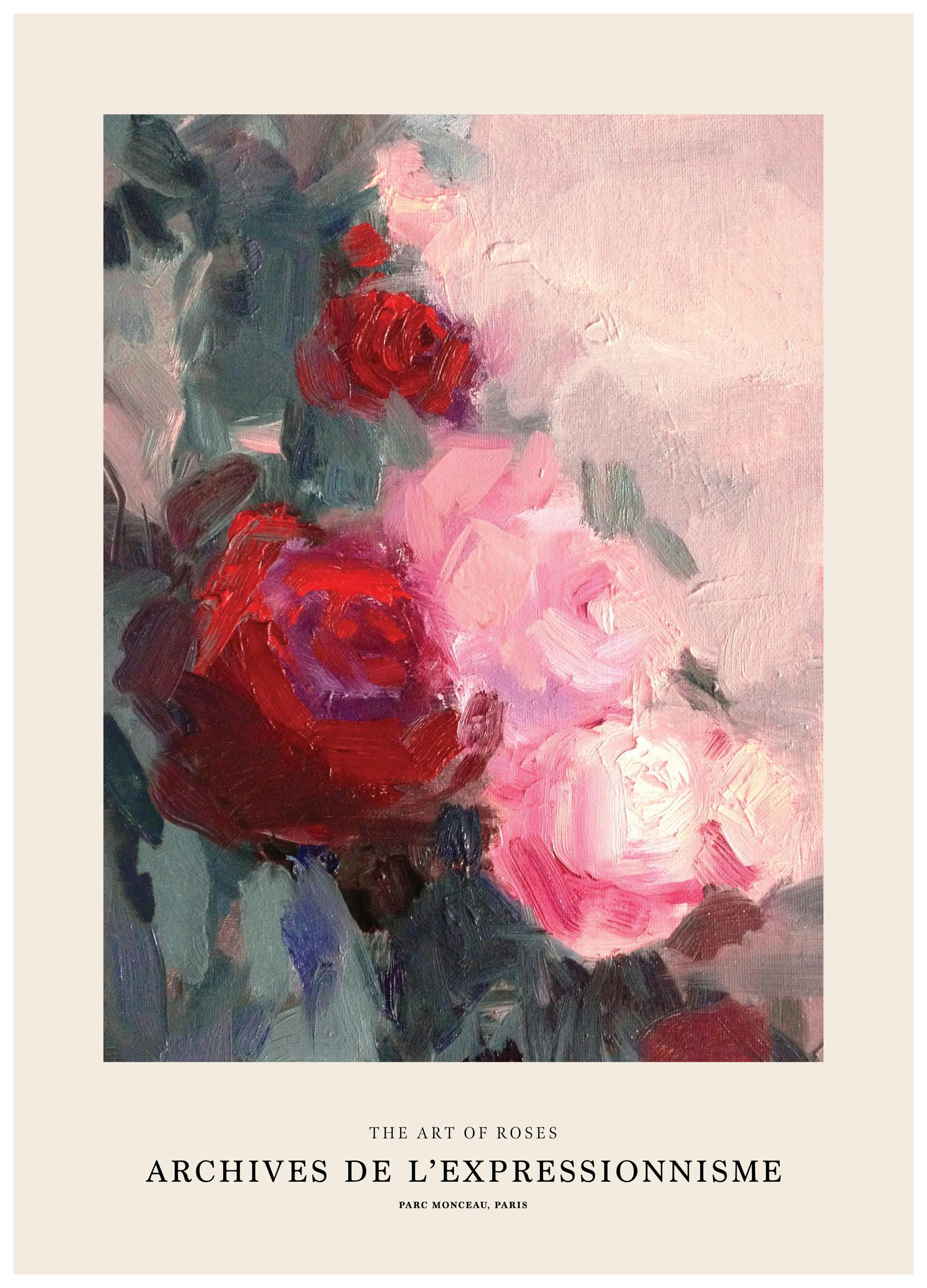 Art of Roses Print (50x70 cm)