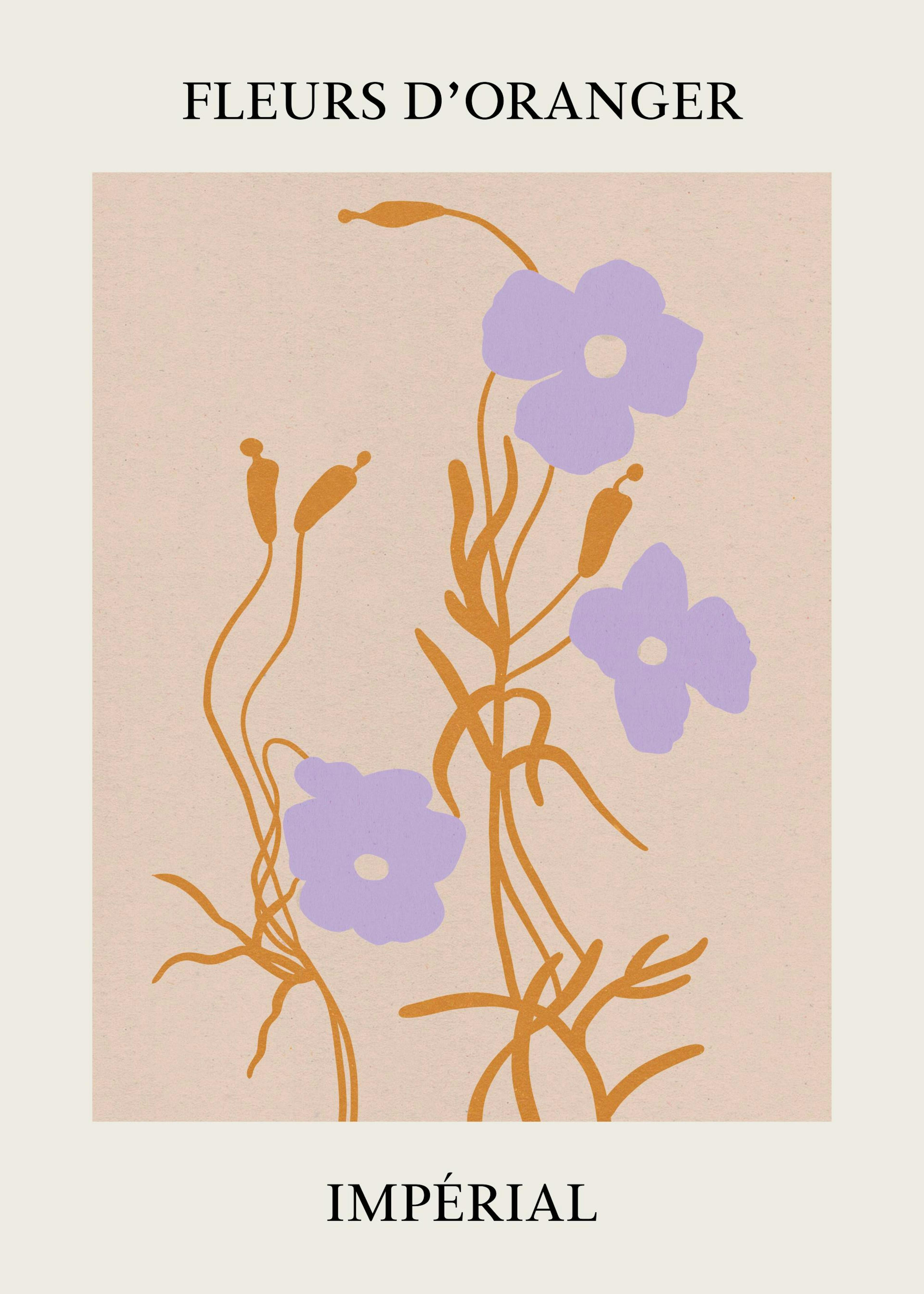 Fleurs No1 Print 0