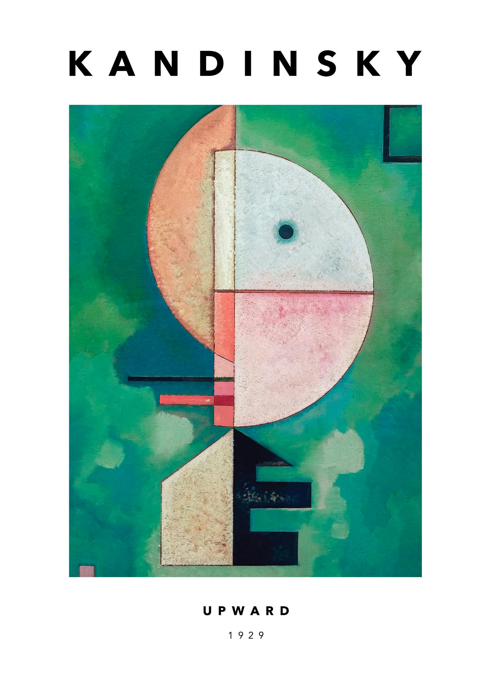 Kandinsky - Upward Poster (30x40 cm)-Poster