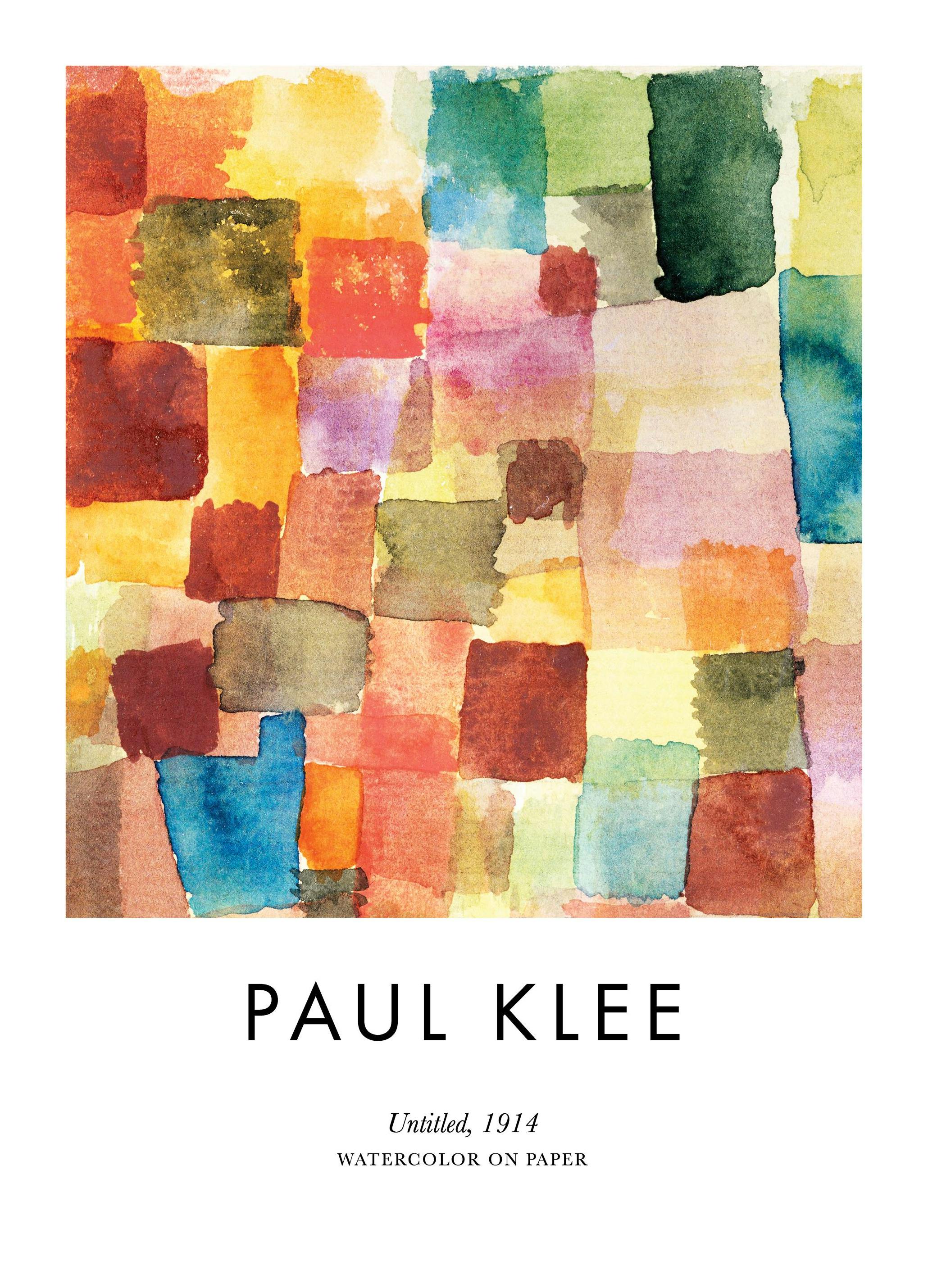 Paul Klee - Untitled Poster (21x30 cm)