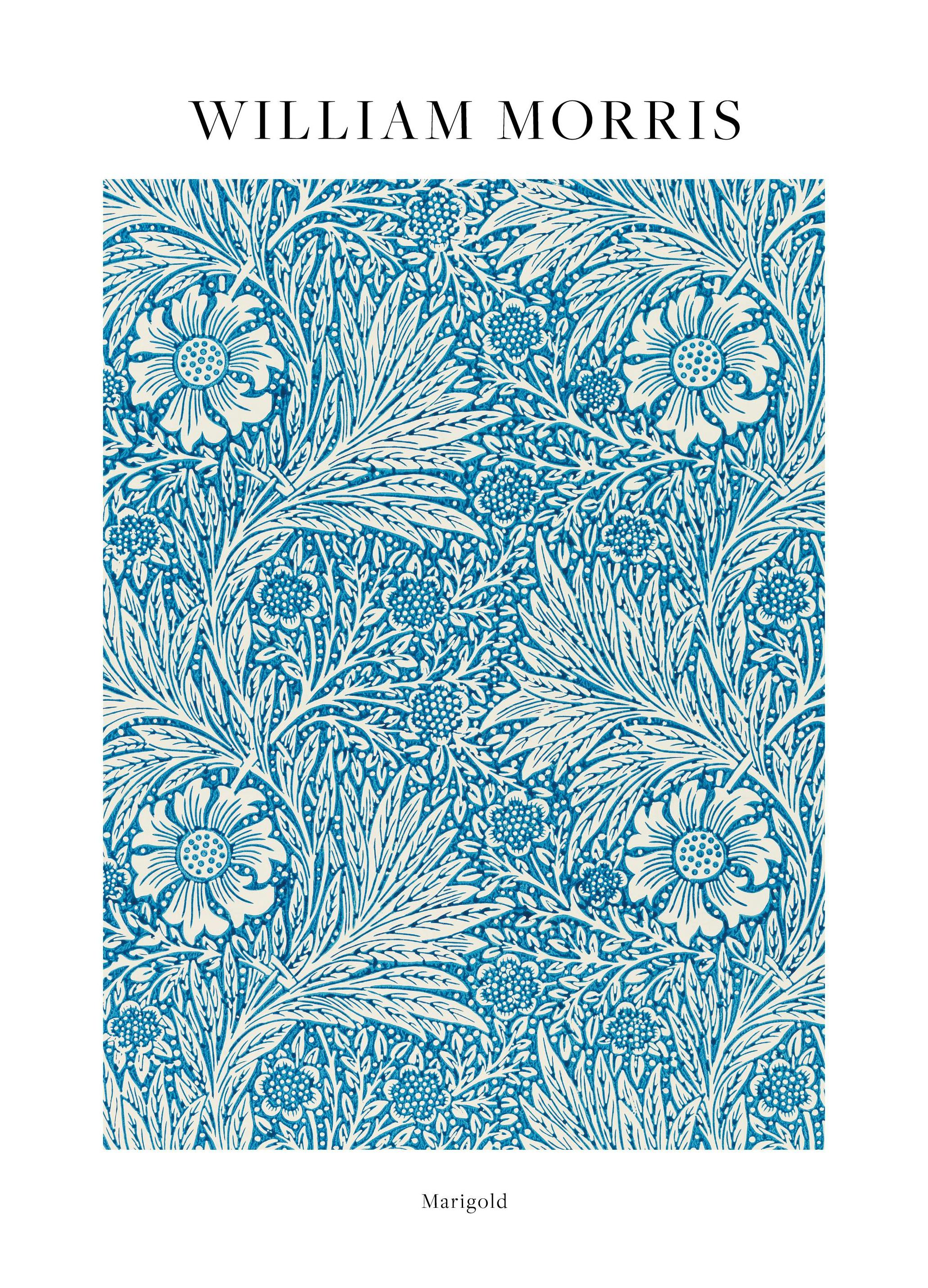 William Morris - Marigold Plakat (30x40 cm) - Plakater > Malerier fra kjente kunstnere > William Morris Plakat