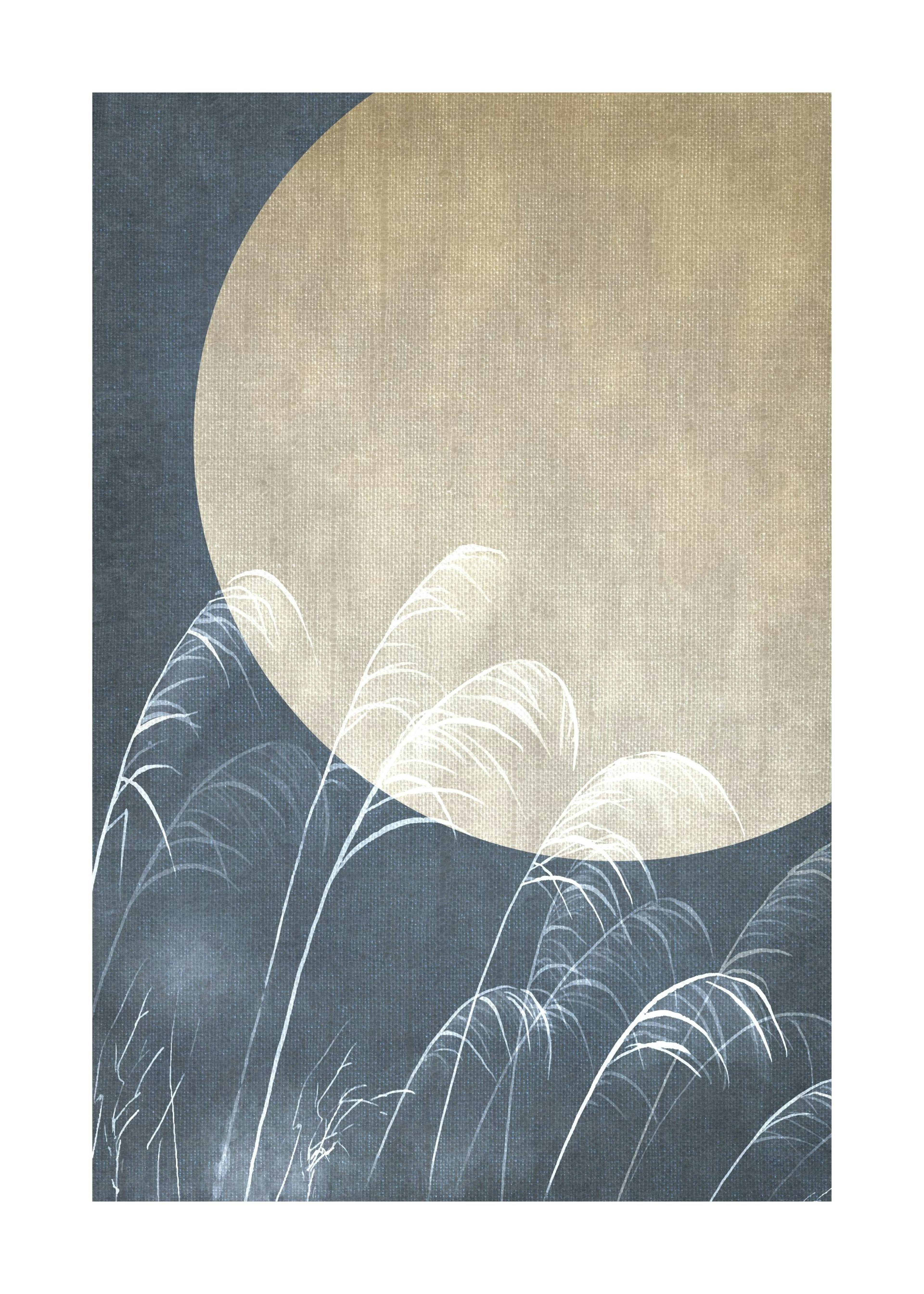 Moon Night Sky No1 Print 0