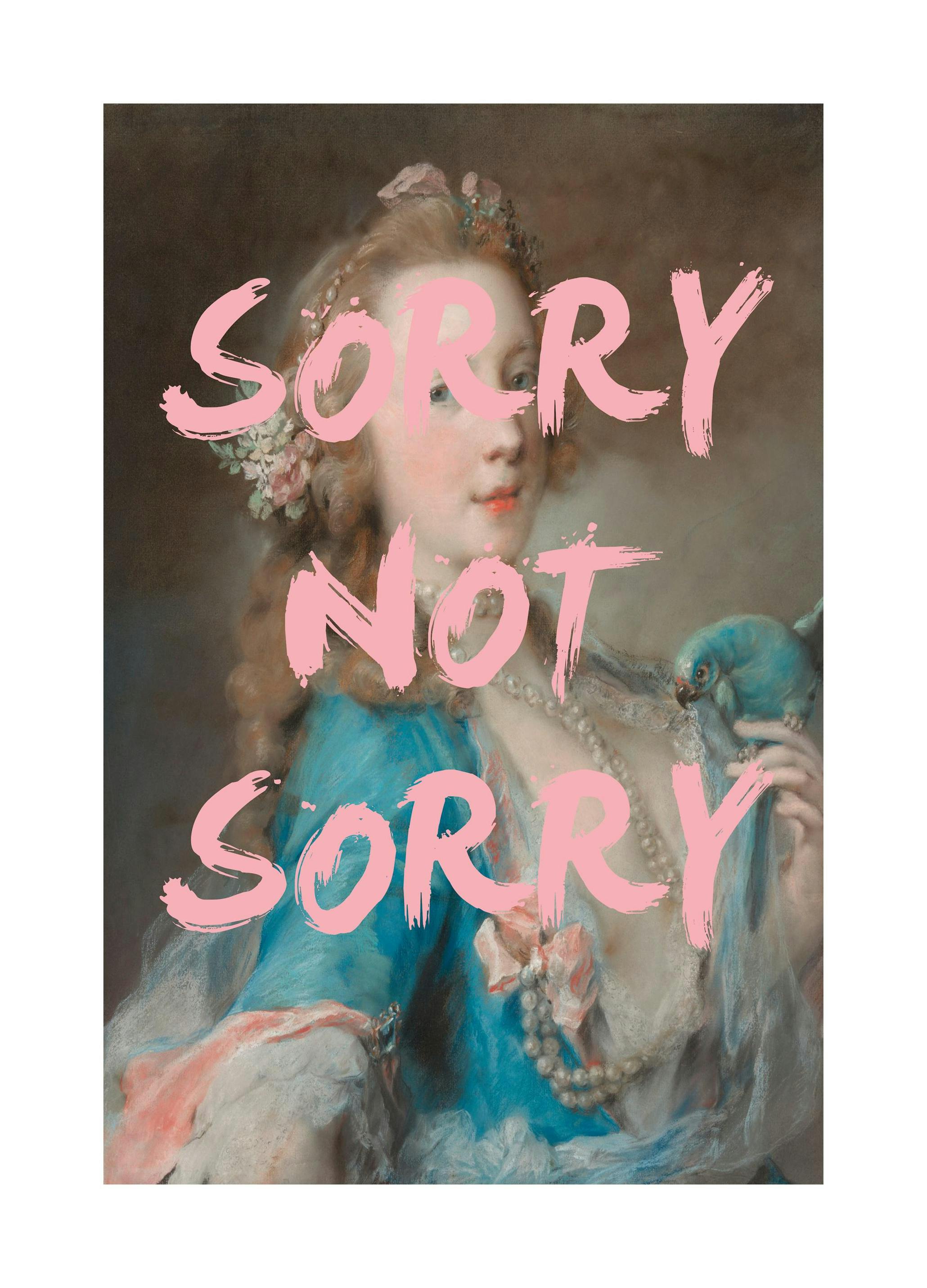 Prints - Sorry Not Sorry Print (50x70 cm) - Art prints