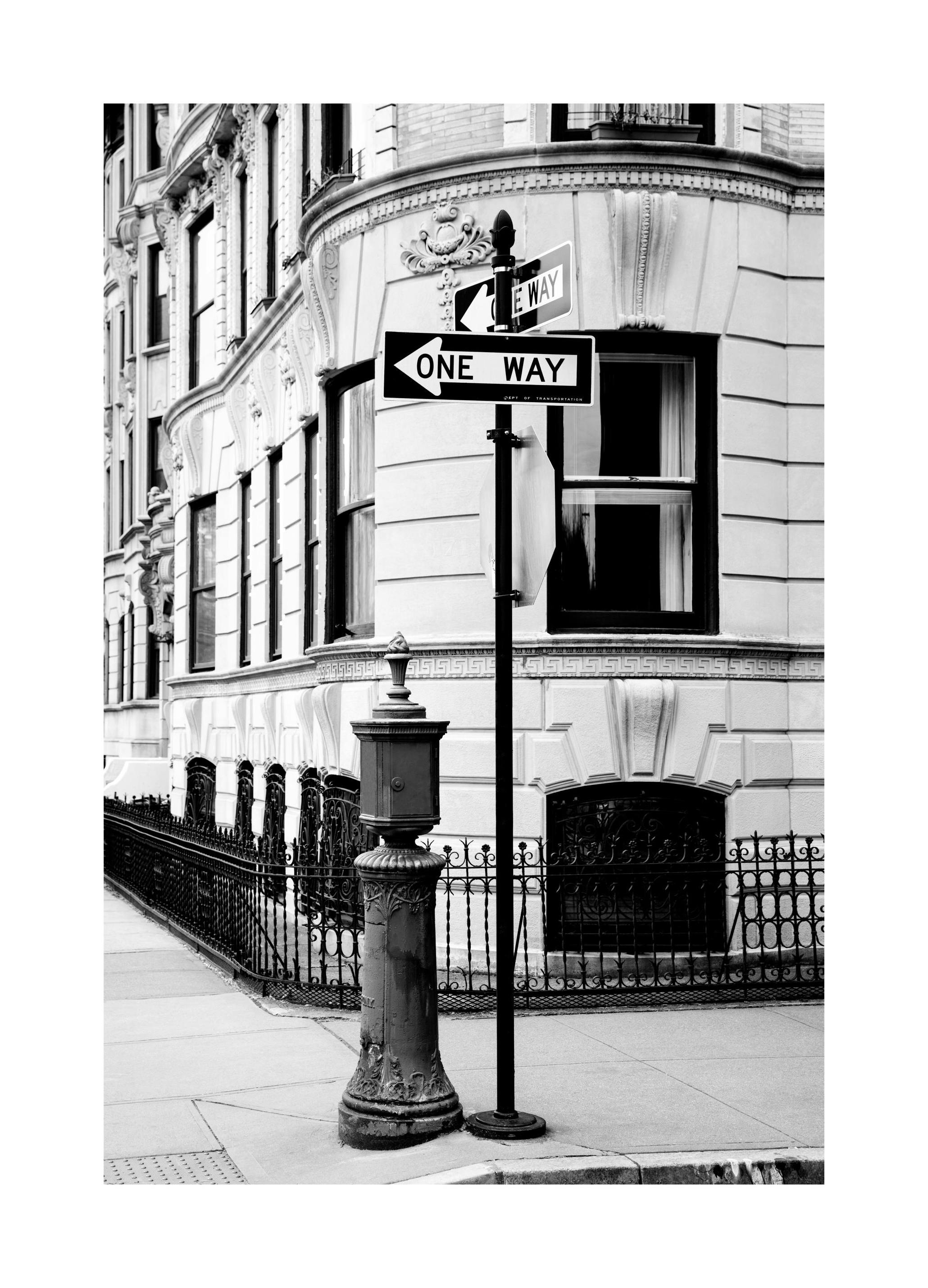 One Way Print (30x40 cm)- Maps & cities posters
