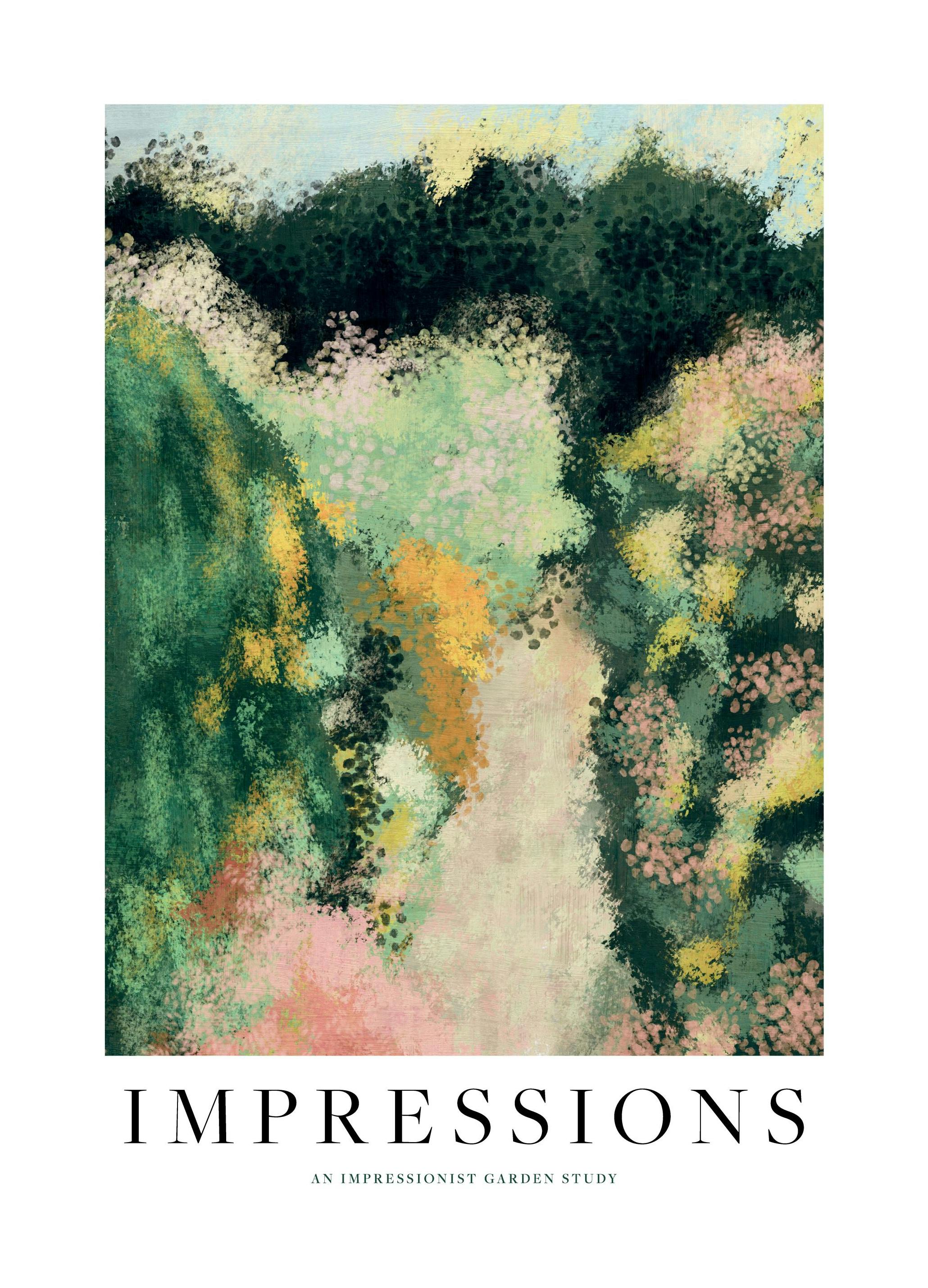 Impressions No2 Poster (30x40 cm) - Moderne kunst
