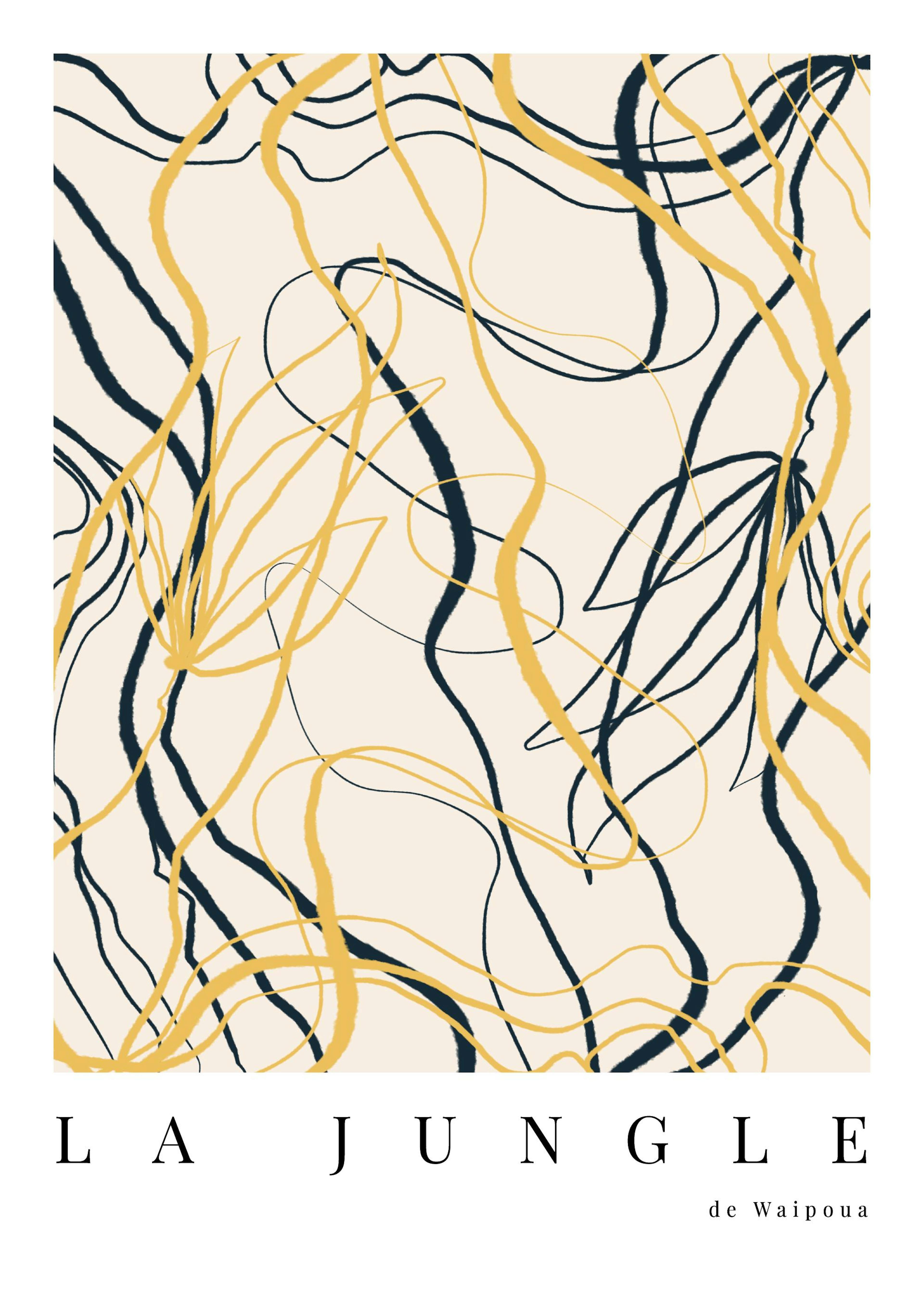 Jungle Abstract No2 Plakat 0