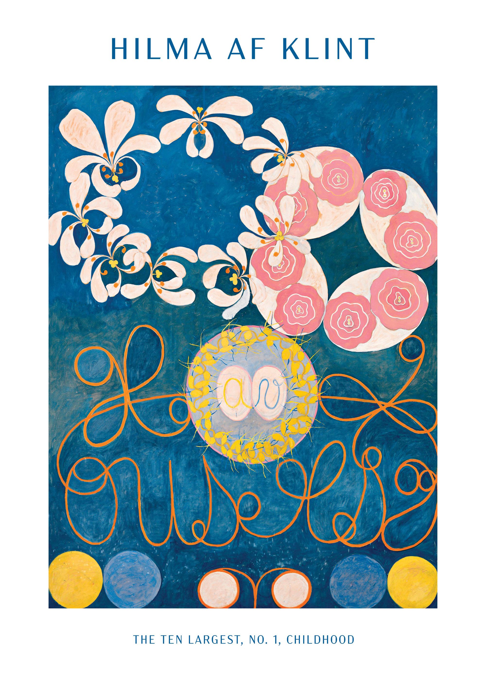 その他 Tillie Hughes 90cm Hilma af Klint - The Ten Largest, No. 1, Childhood Poster