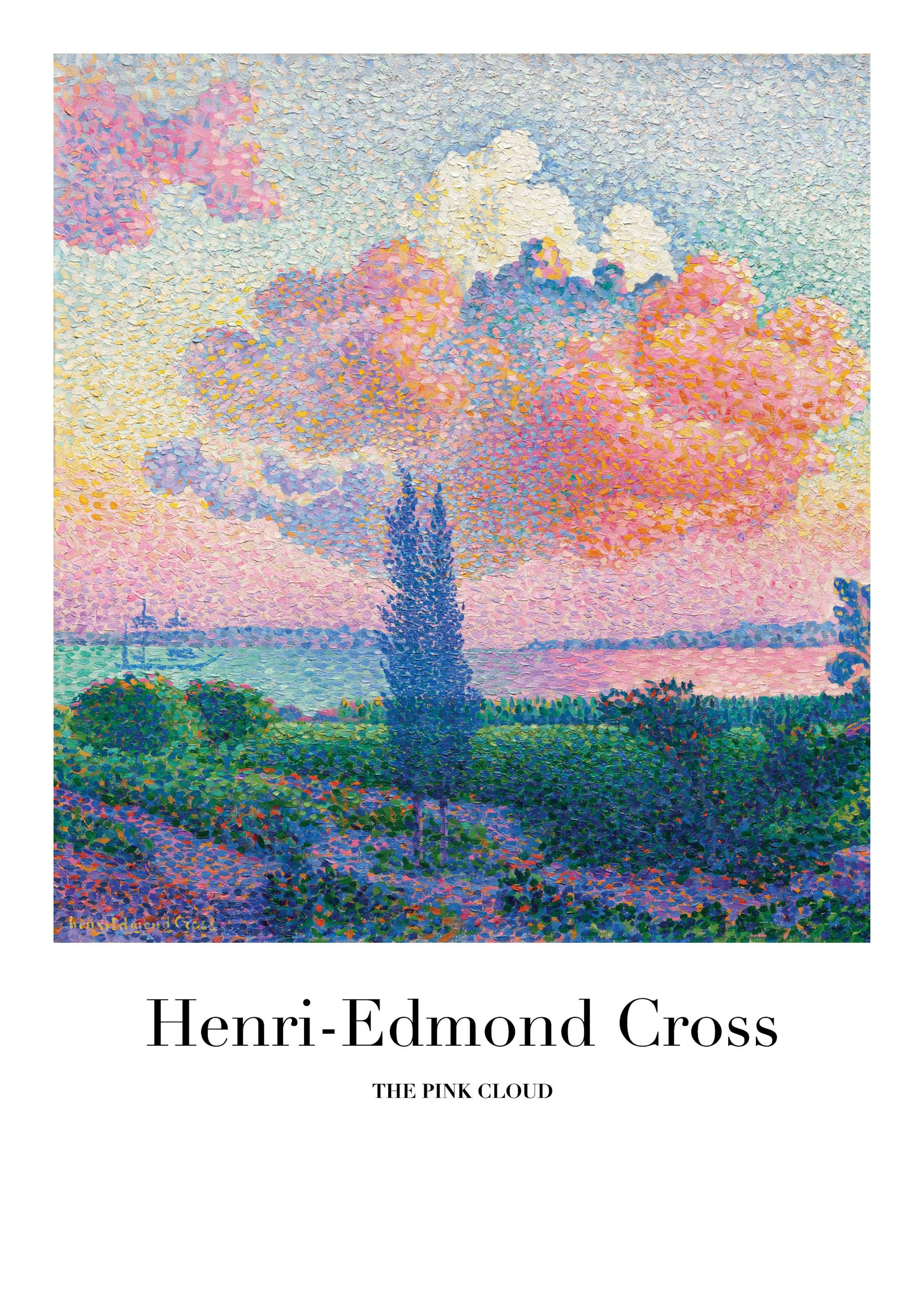 Henri-Edmond Cross - The Pink Cloud Plakat 0