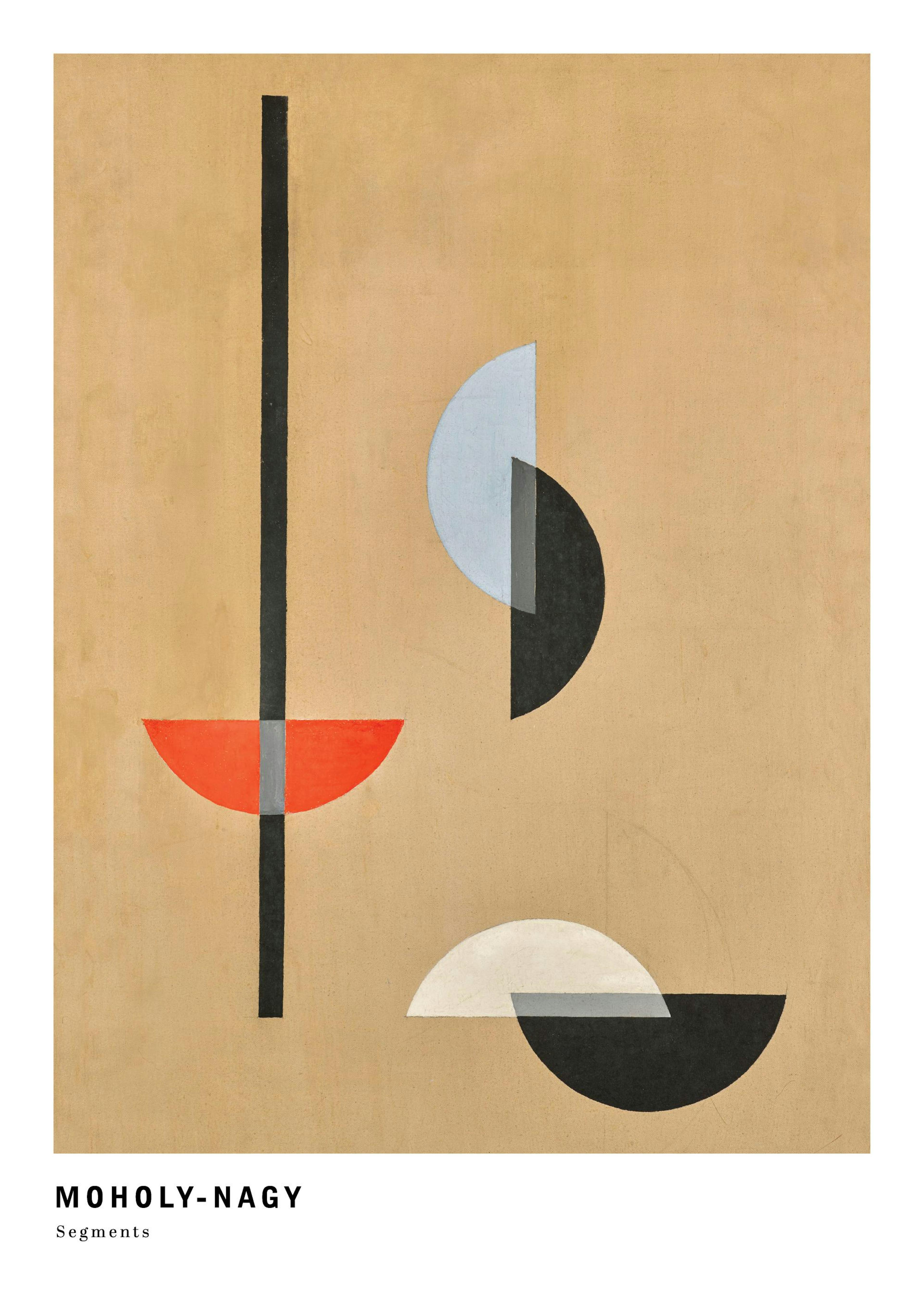 Moholy-Nagy - Segments Plakat 0