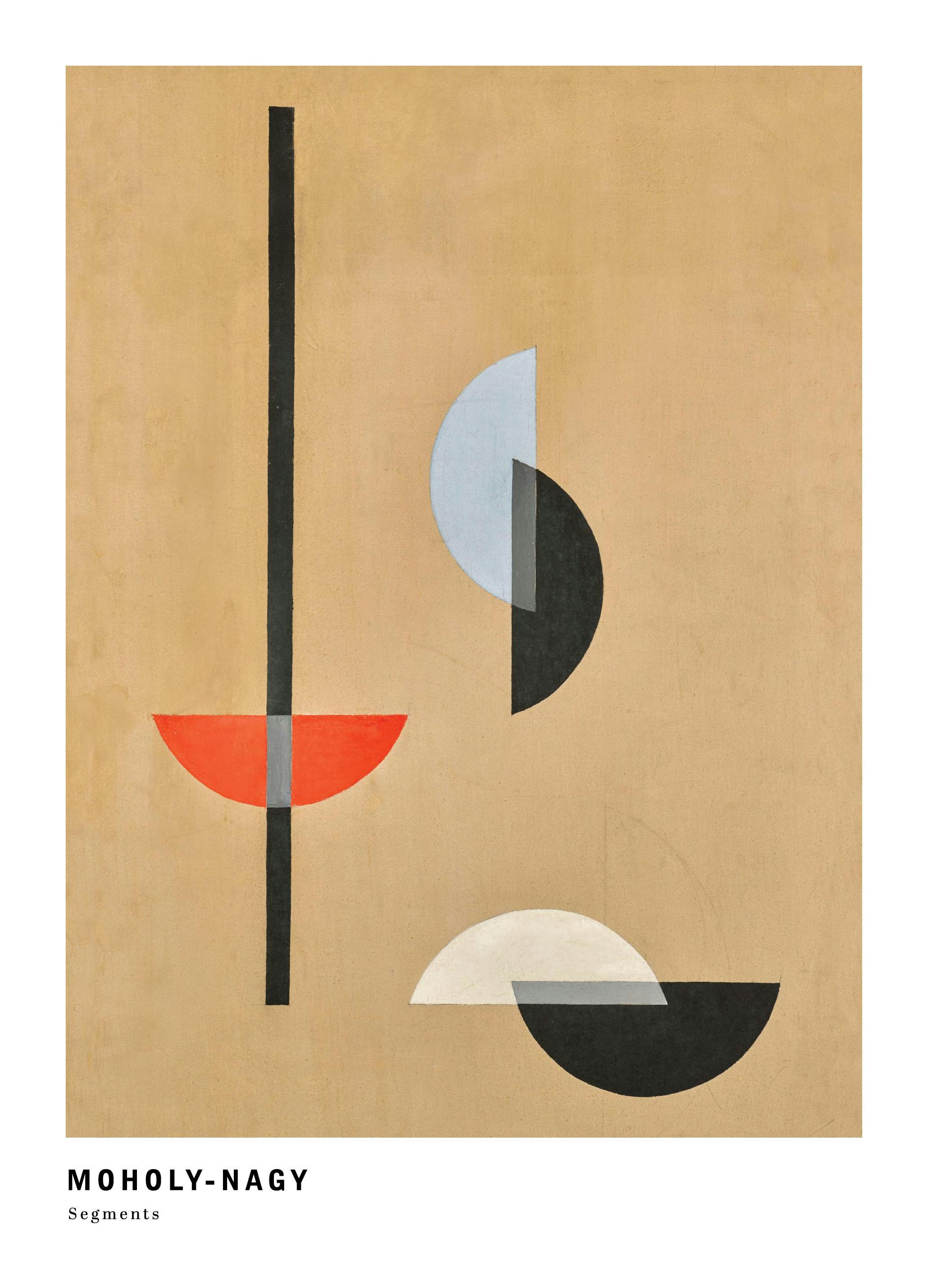 Moholy-Nagy - Segments Poster (30x40 cm)