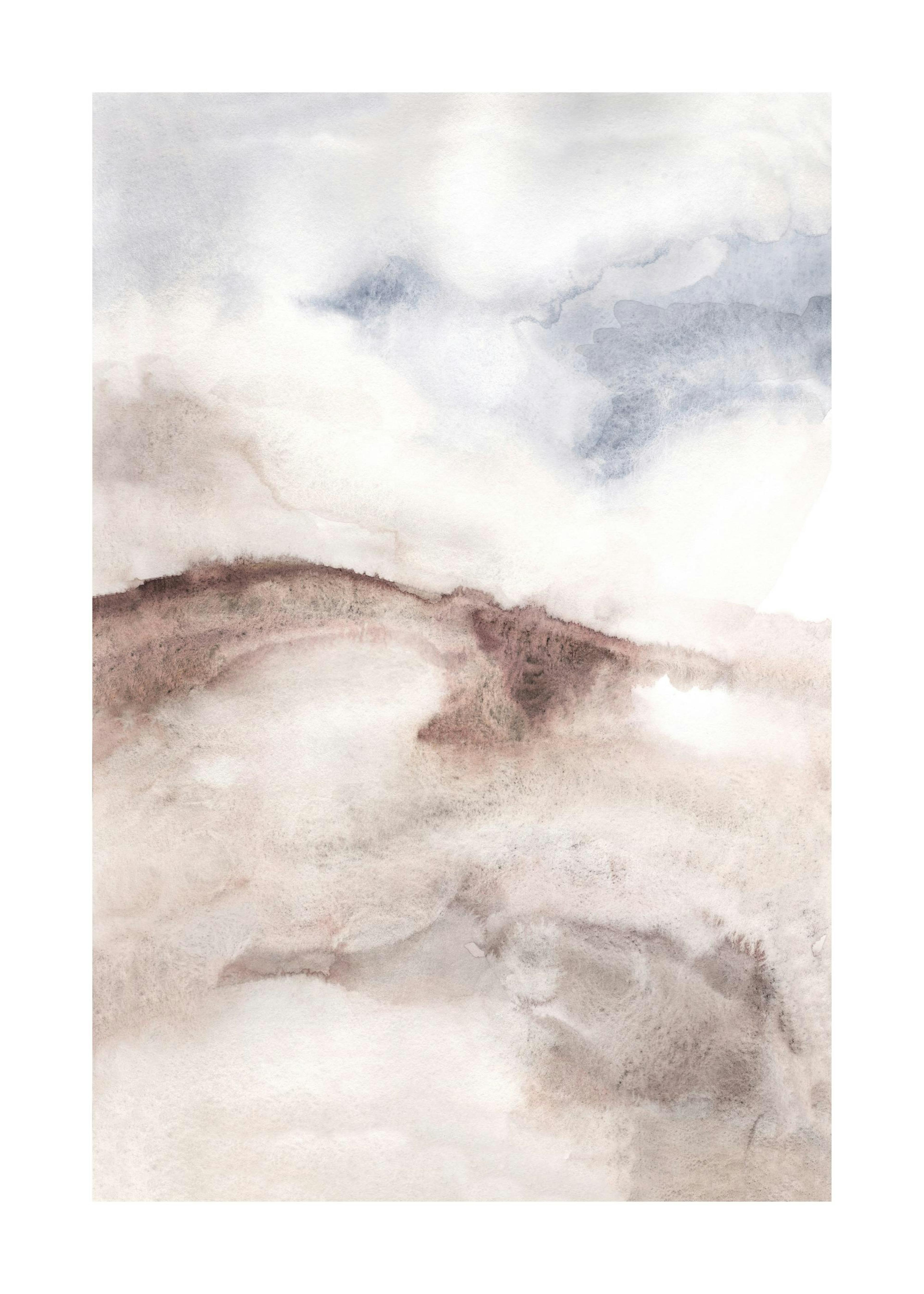 Watercolor Beach No1 Plakat 0