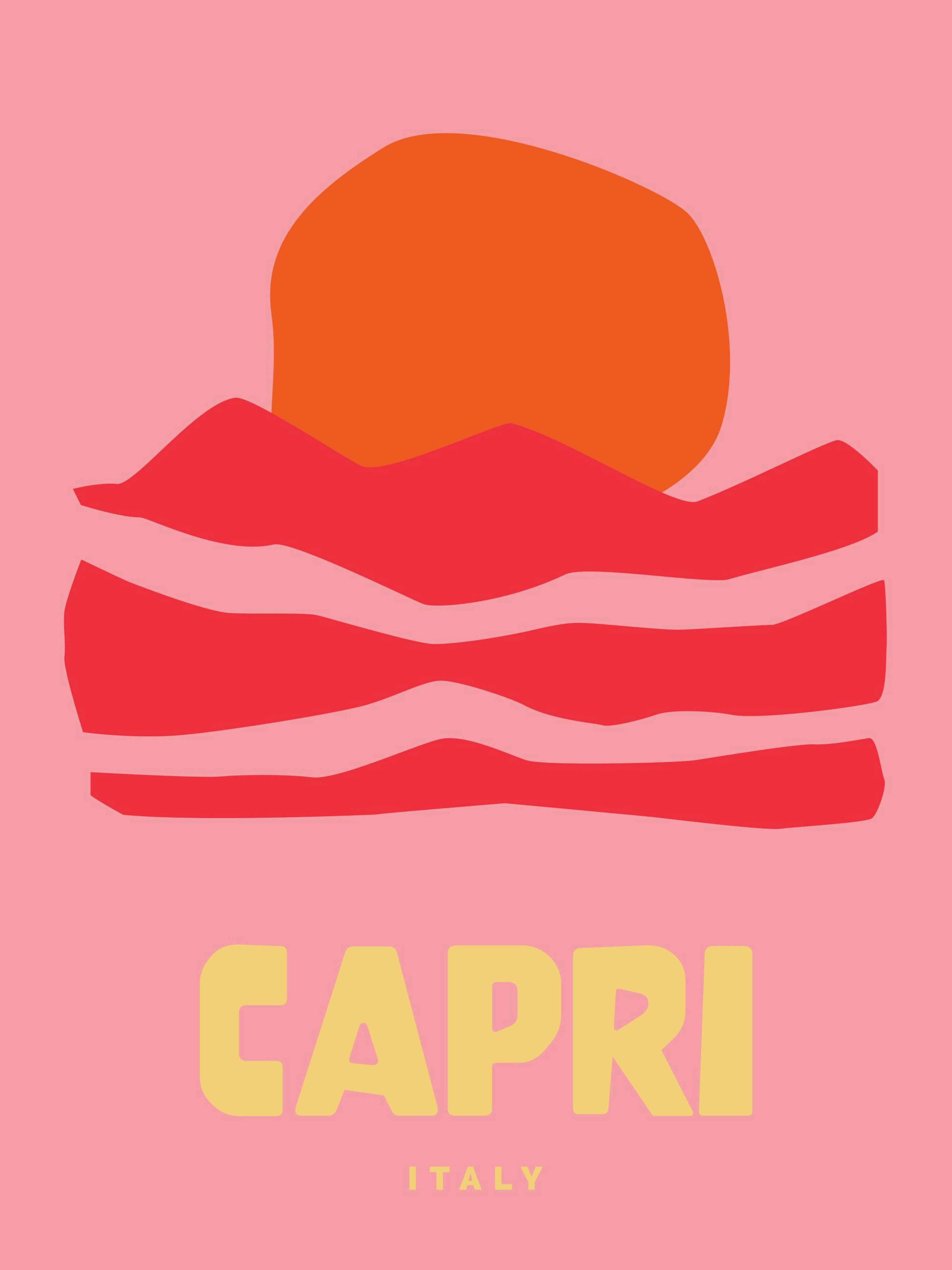 Graphic Capri Plakat 0