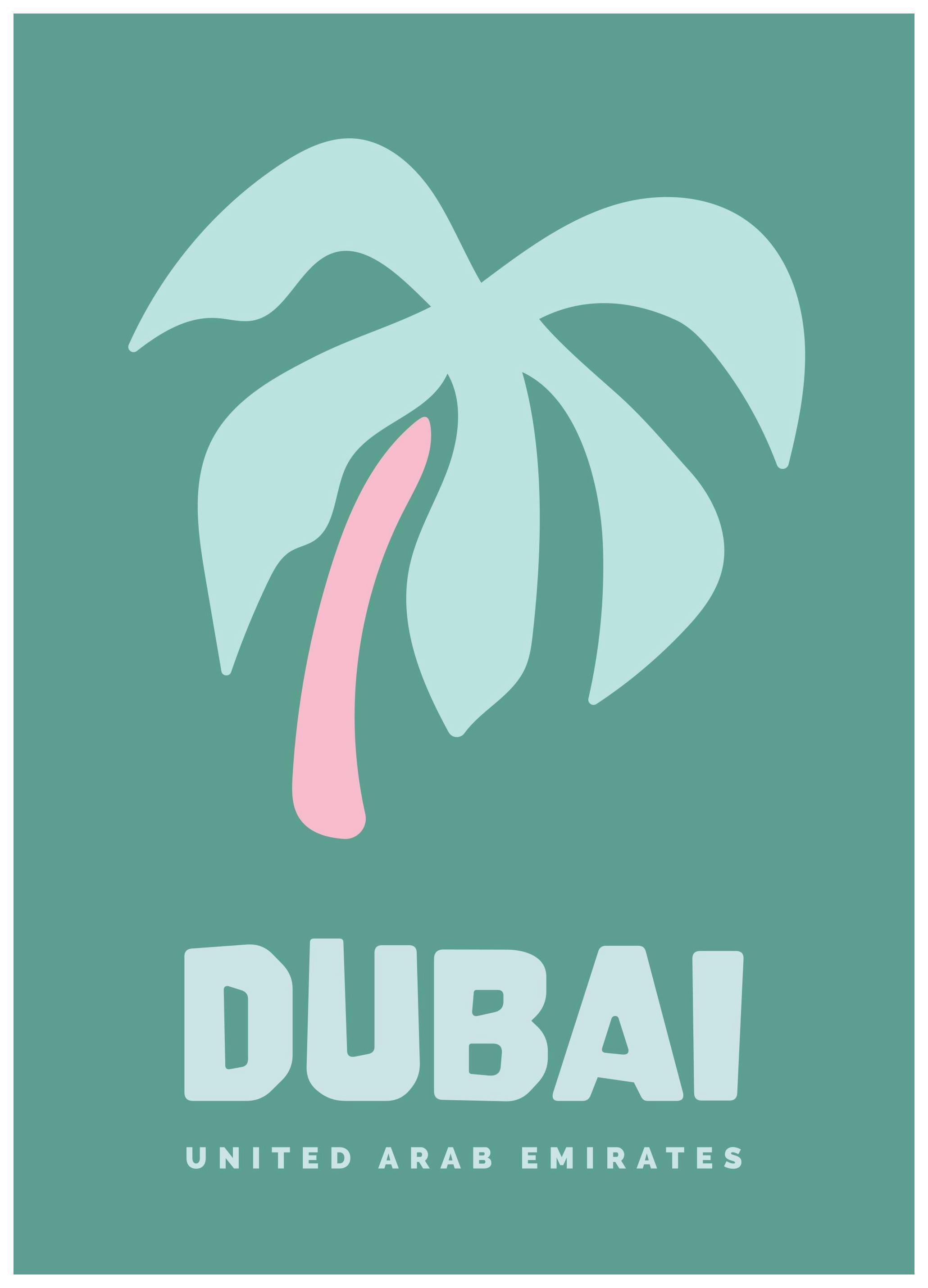 Prints - Graphic Dubai Print (30x40 cm) - Graphic art prints
