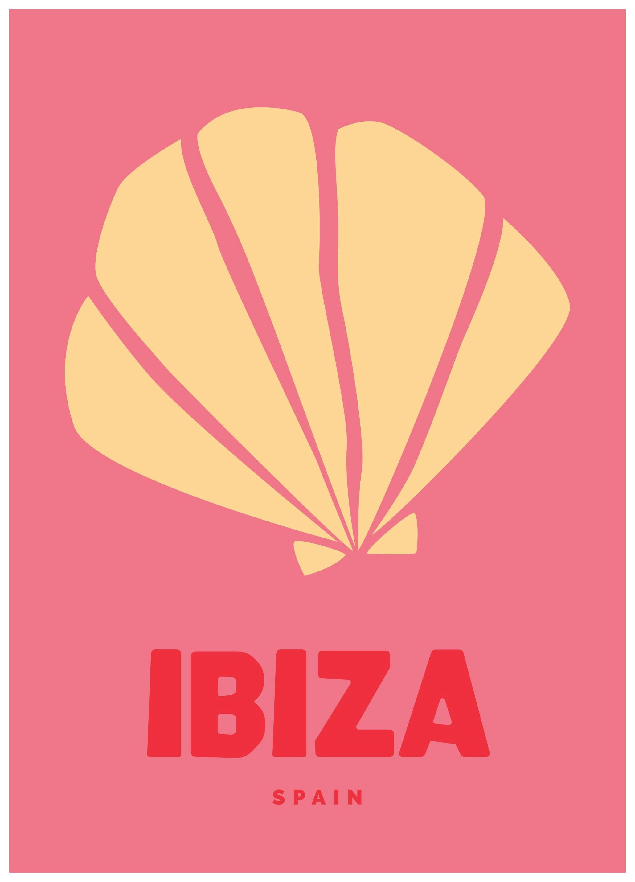 Graphic Ibiza Poster (21x30 cm)