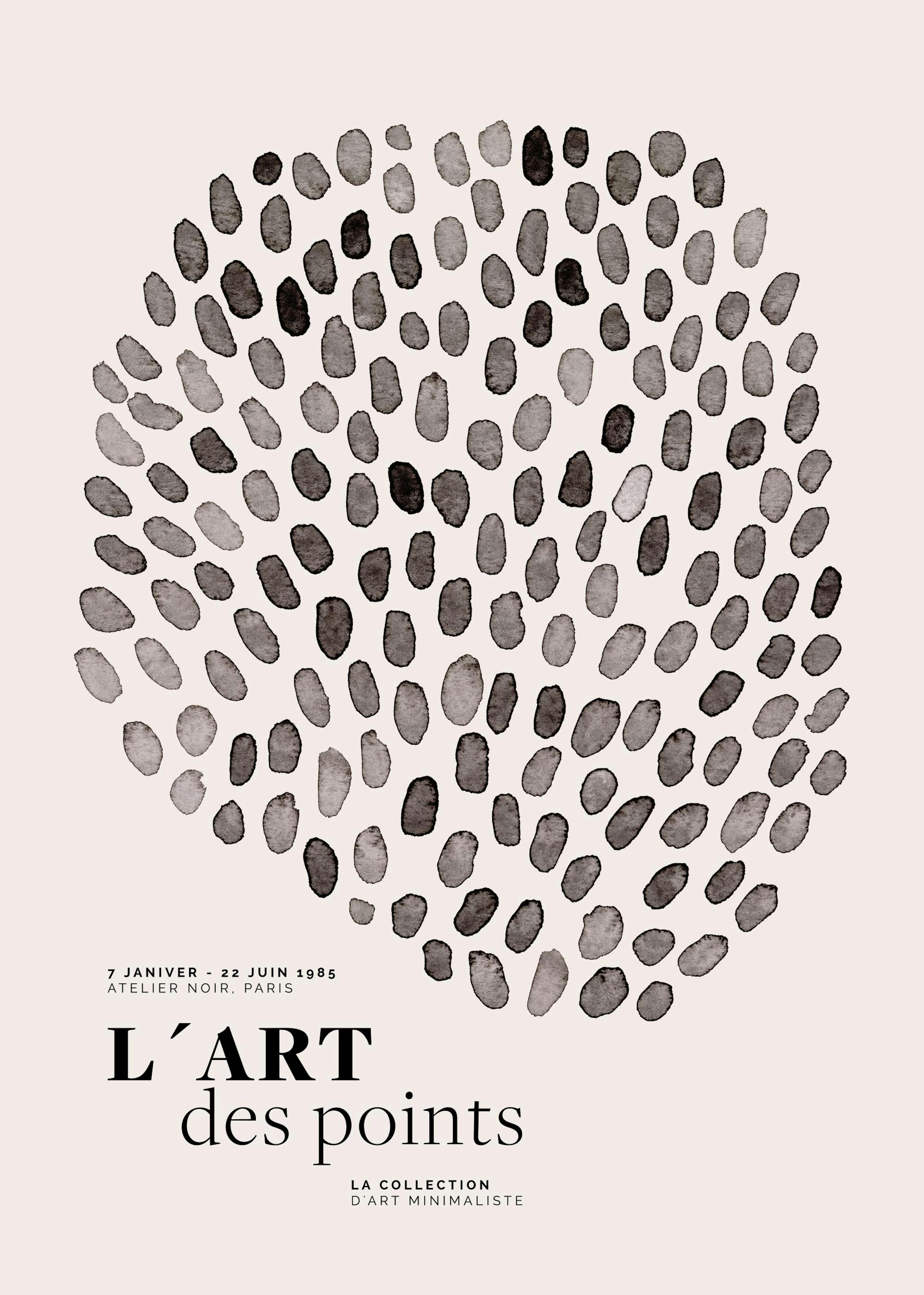 L’art des Points No1 Plakat 0