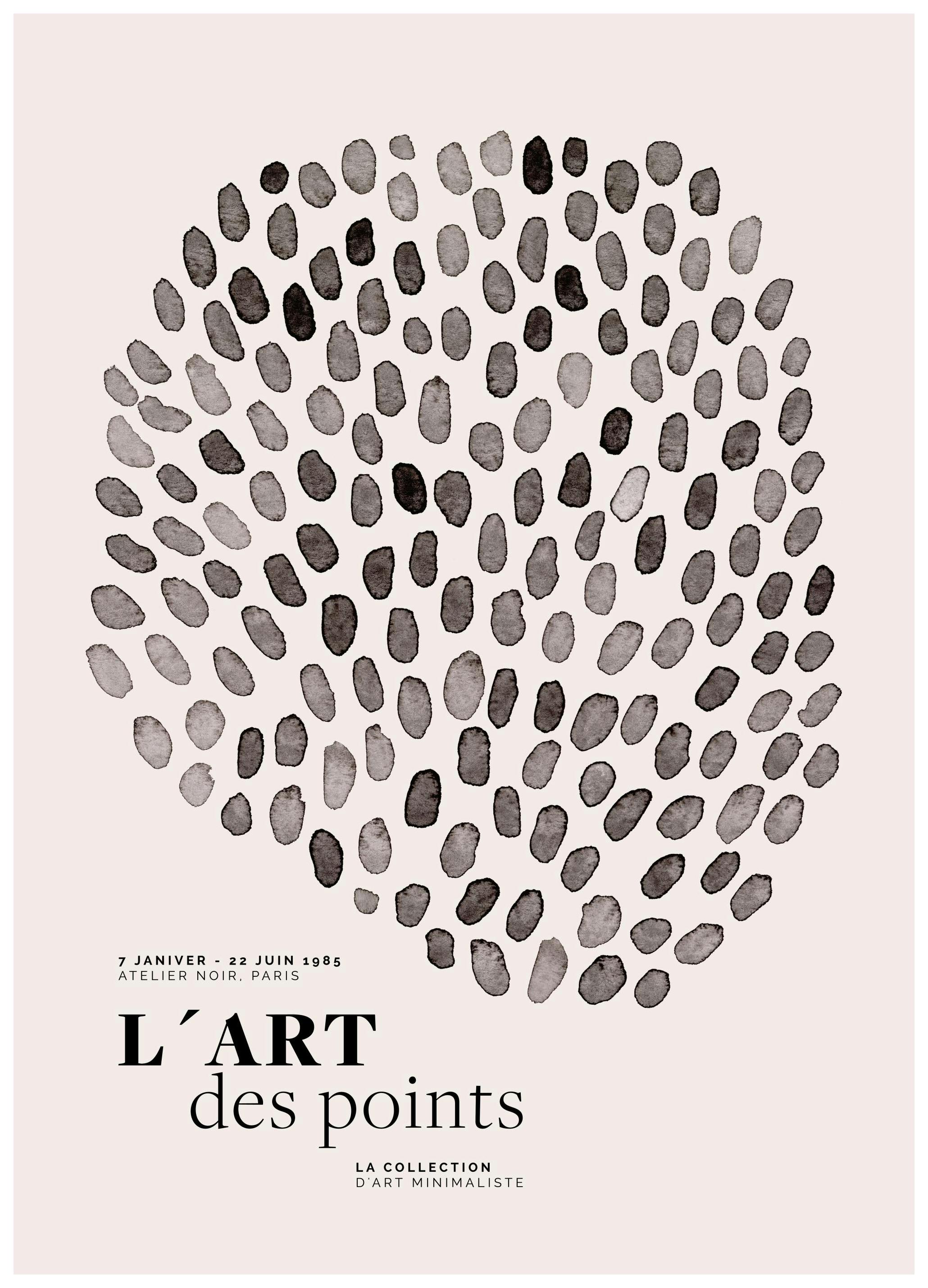 L’art des Points No1 Print (30x40 cm)