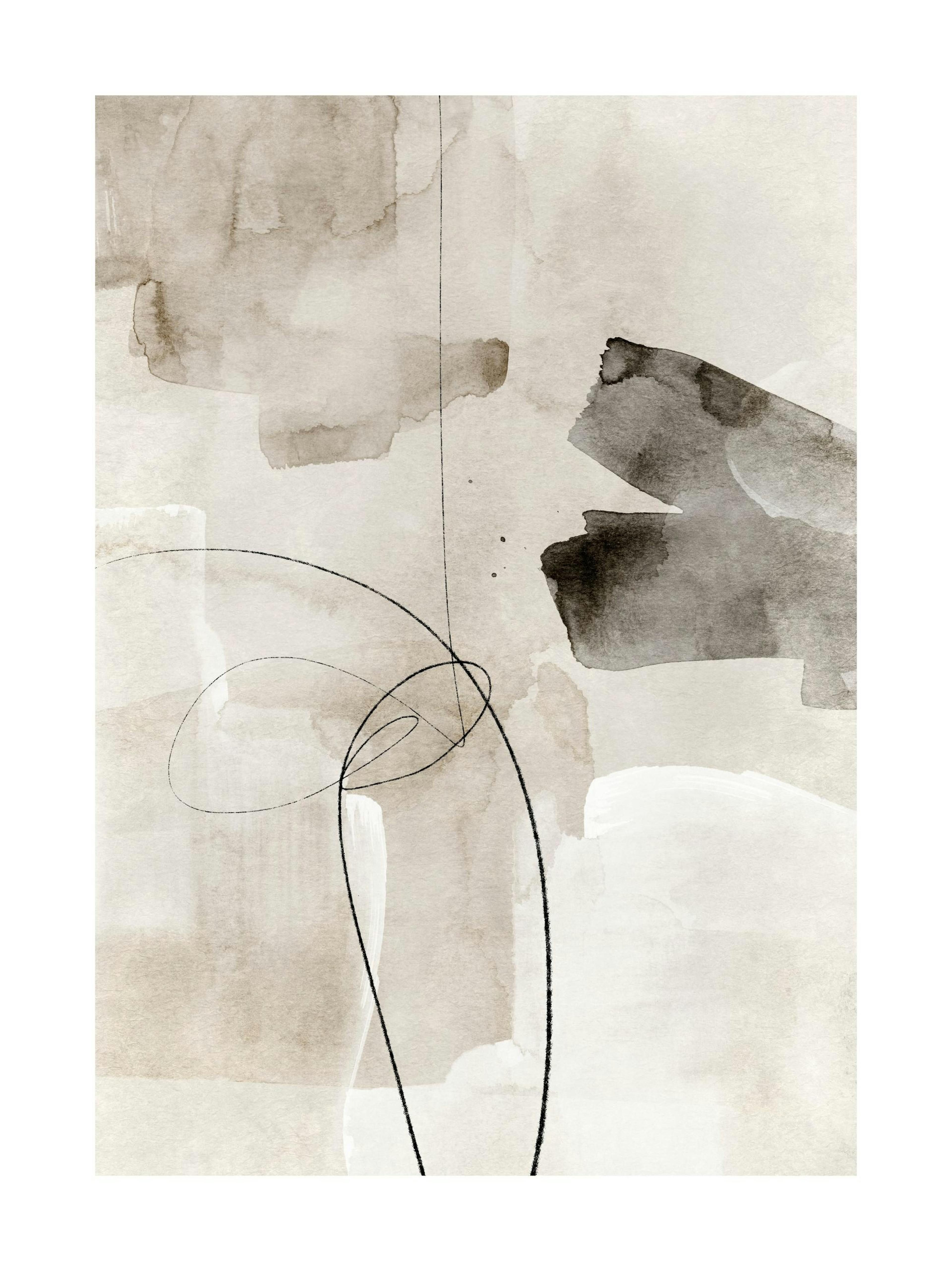 Watercolor Strokes No2 Poster 0