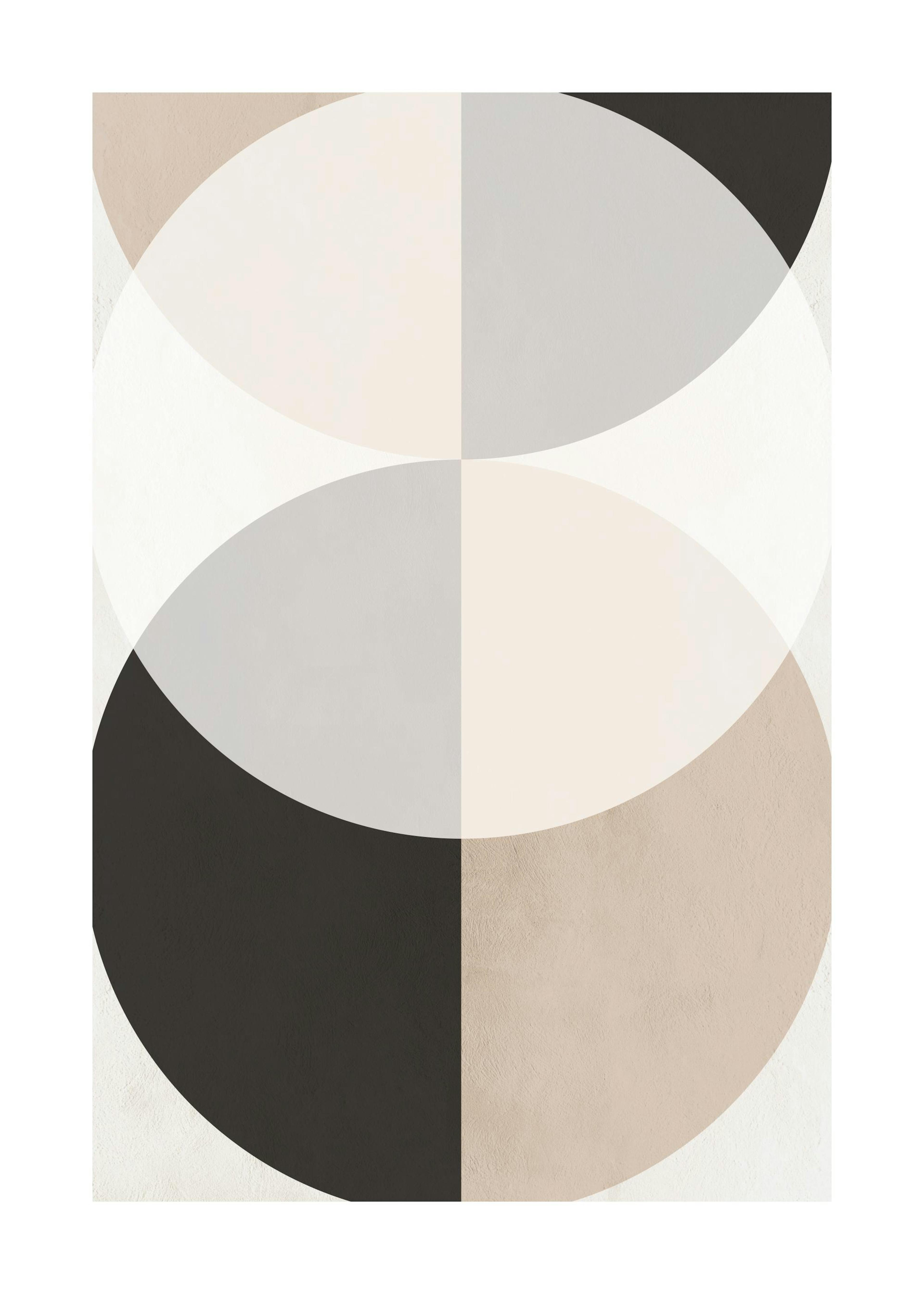 Rustic Circles Plakat 0