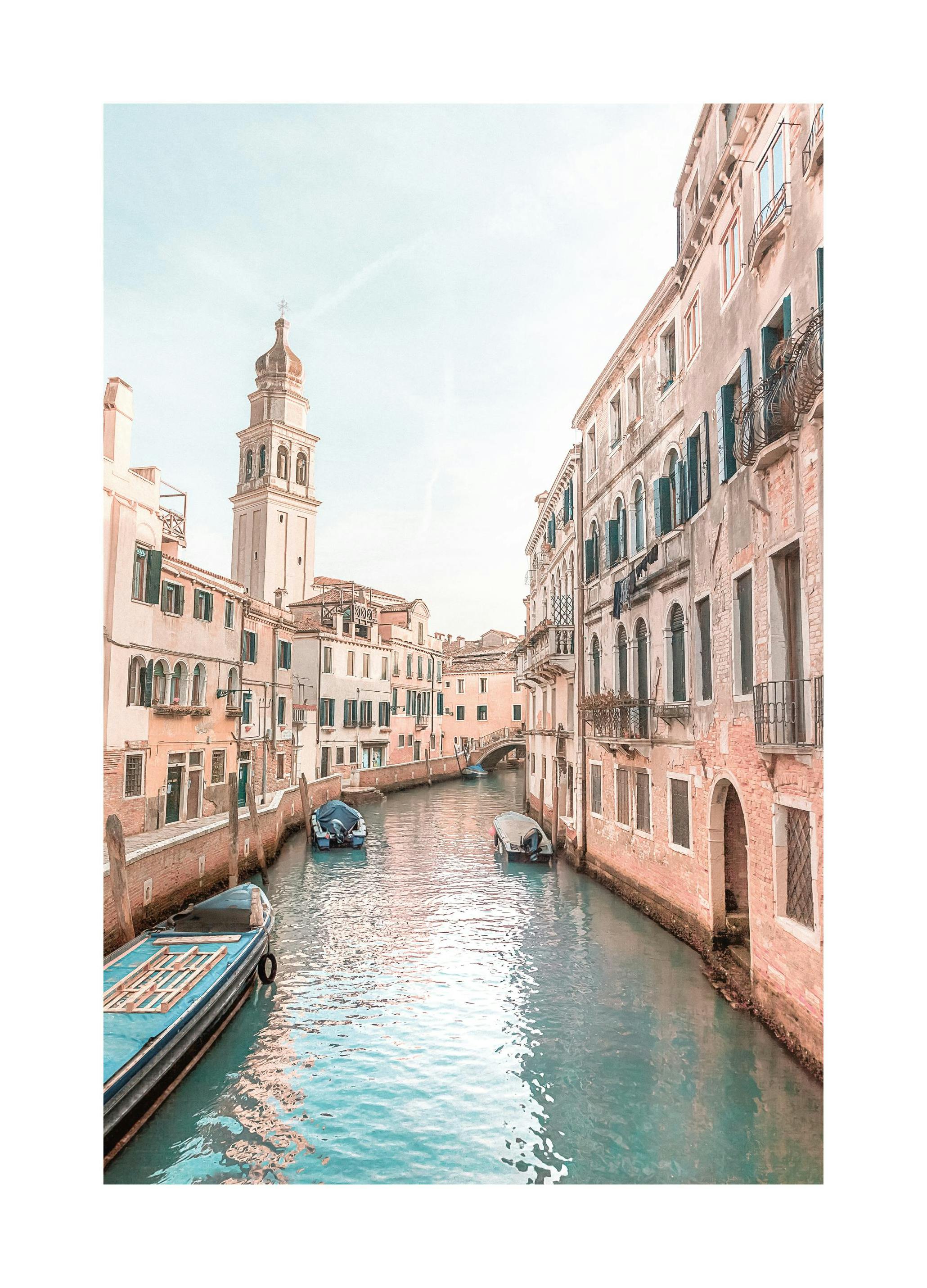 Venice Canal Plakat (30x40 cm)-Plakaty