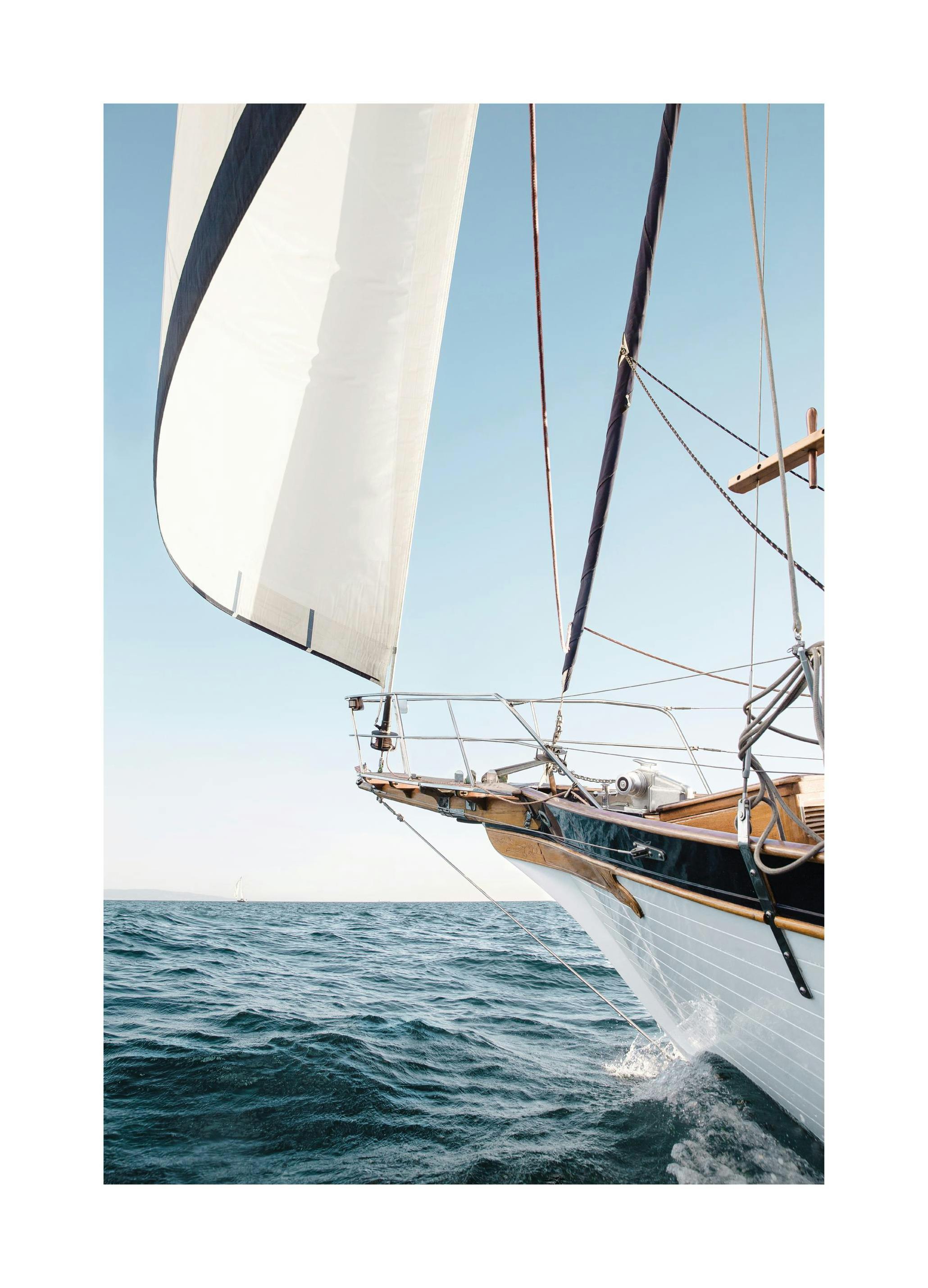 Sail the Sea Poster (30x40 cm)- Fotografias e posters do mar