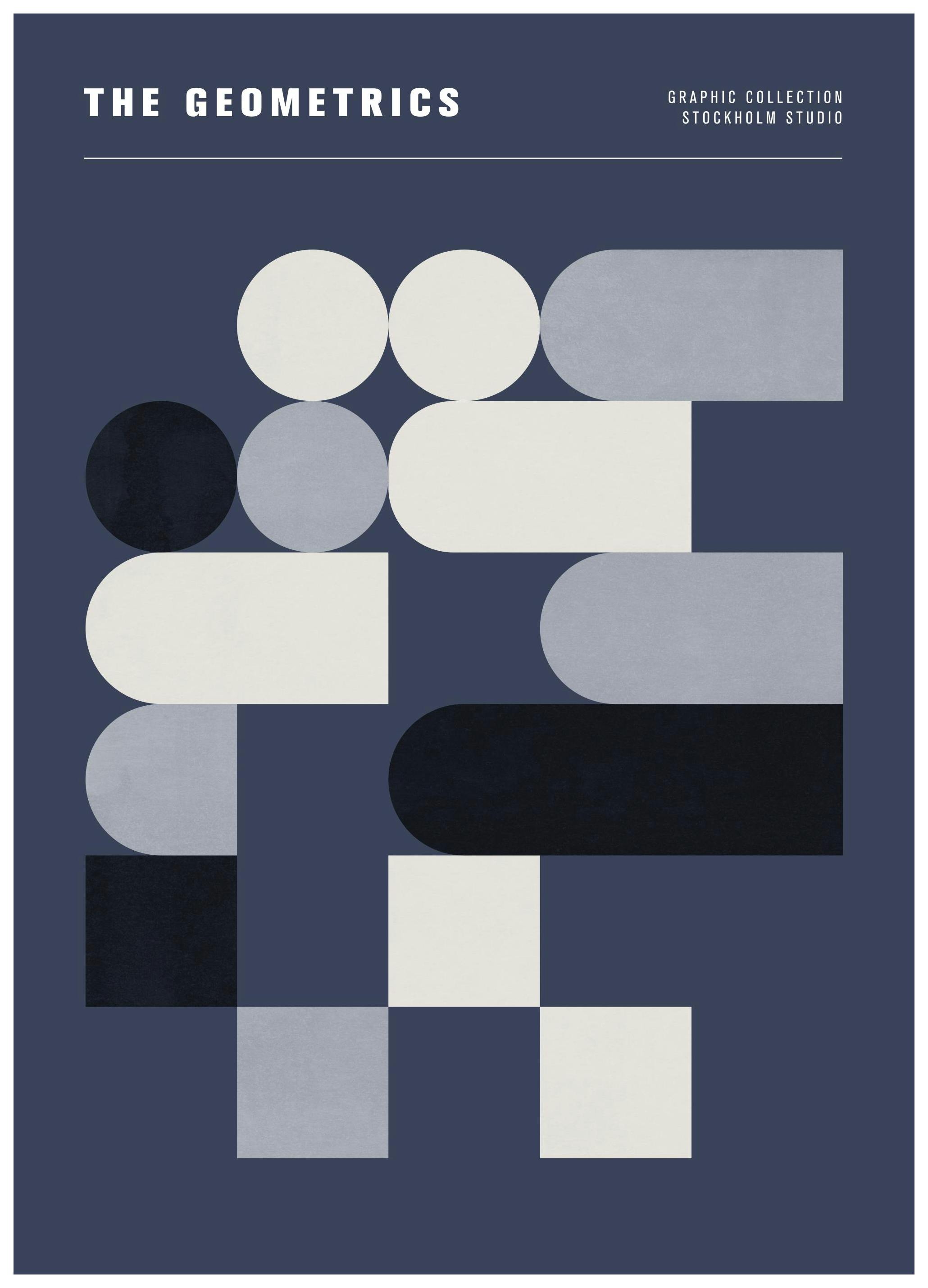 The Geometrics Poster (21x30 cm)