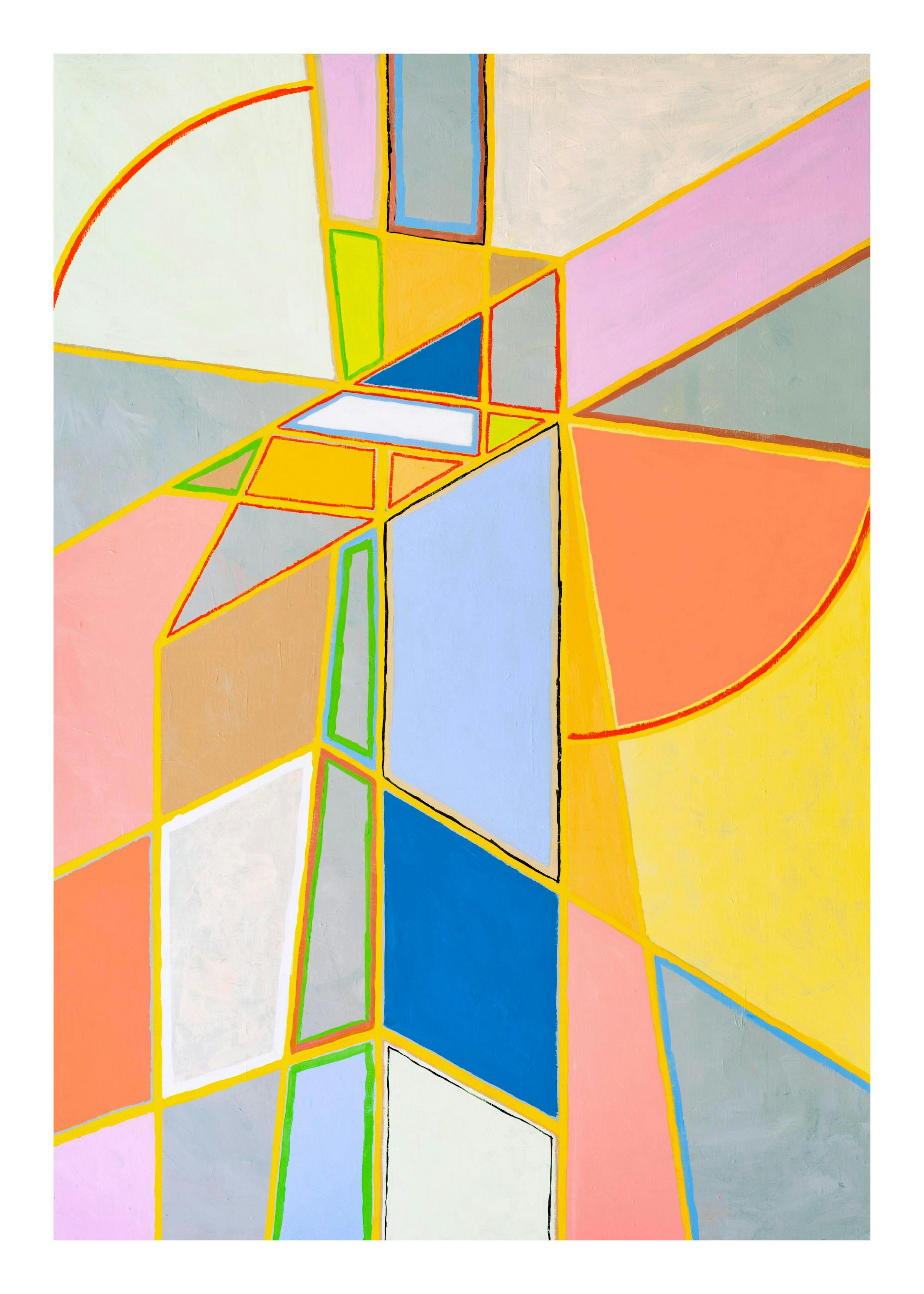 Color Block Painting No1 Print 0