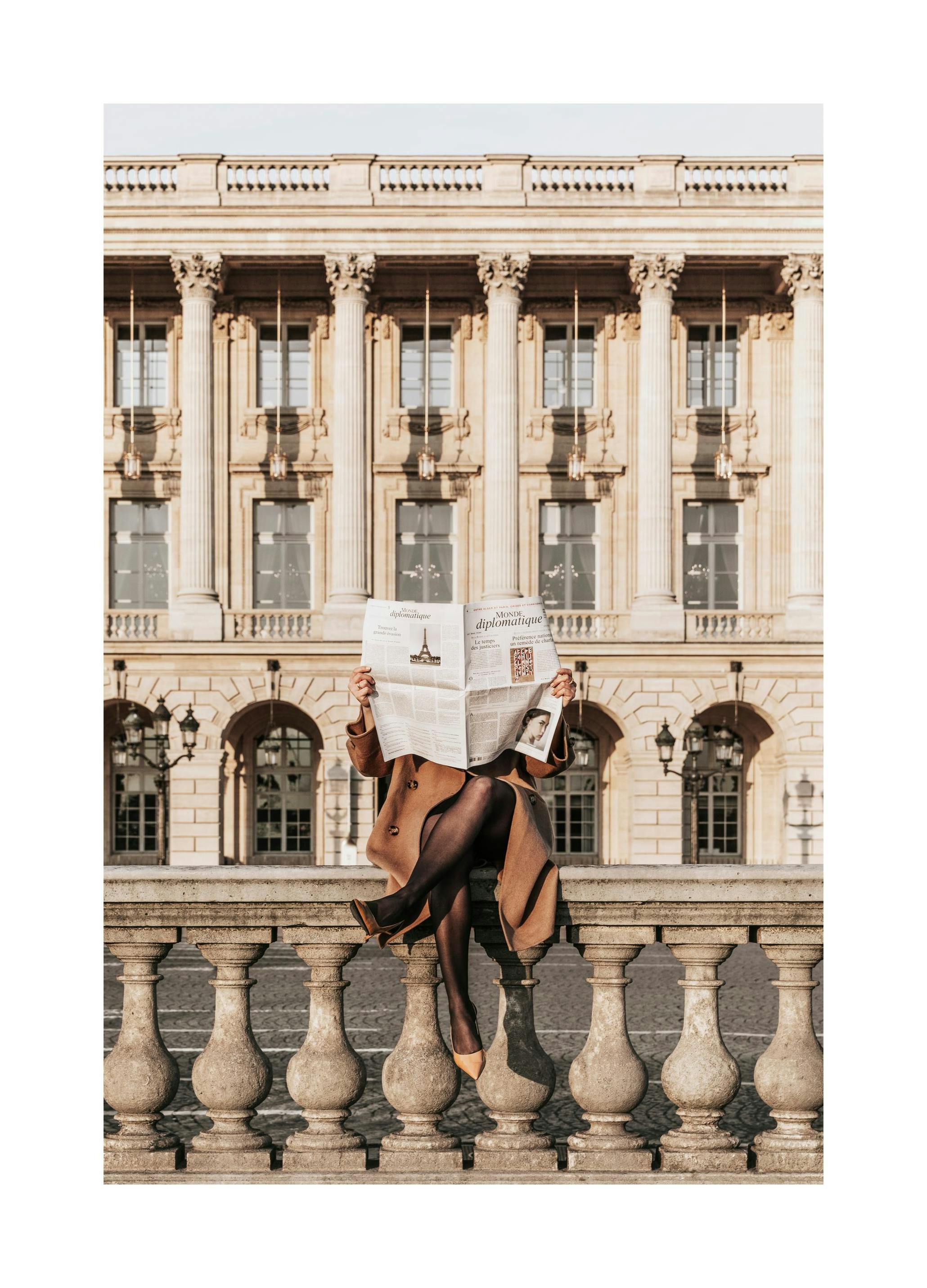 City Reading Poster (50x70 cm) - Architectuur