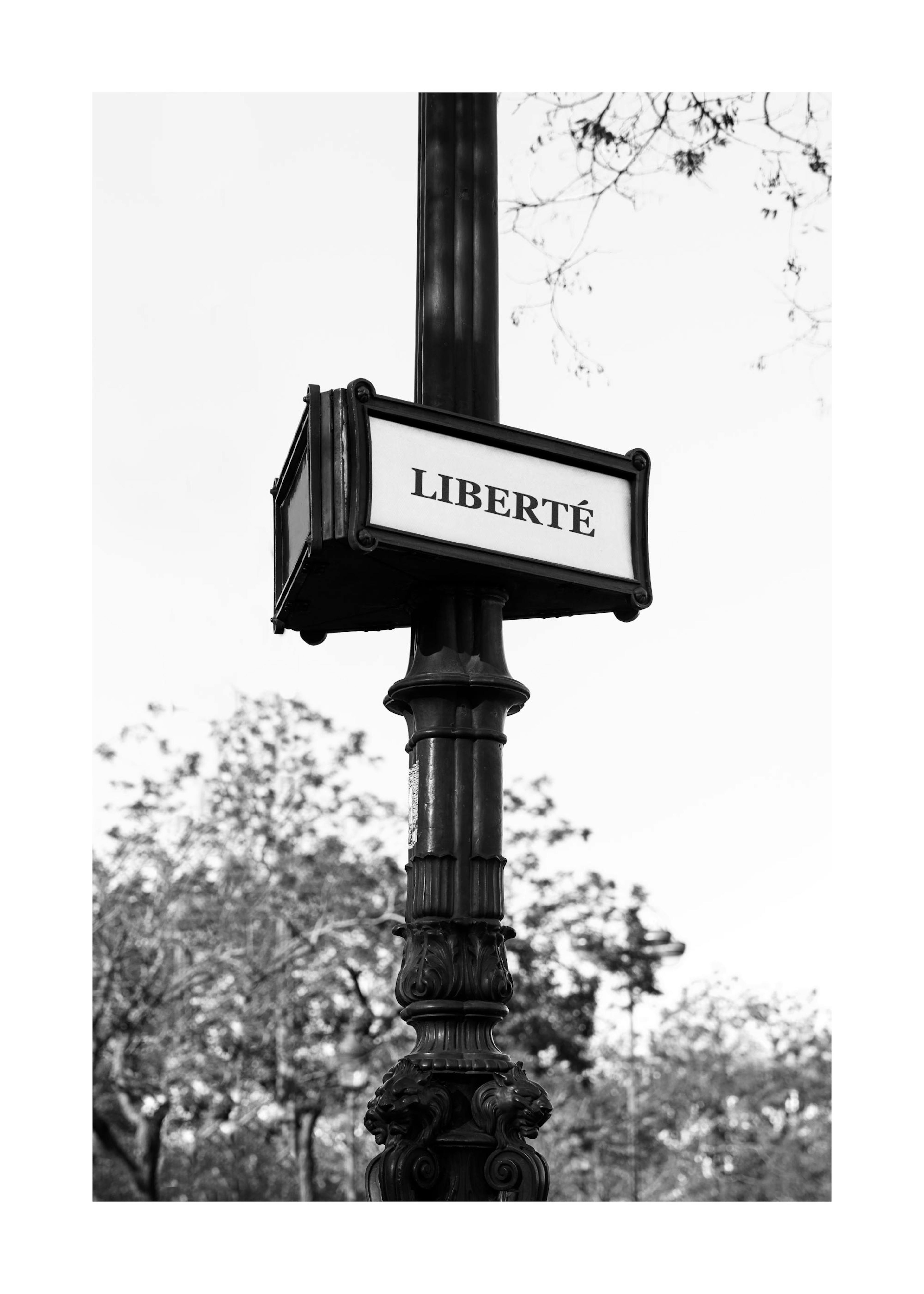 French Sign Plakat 0